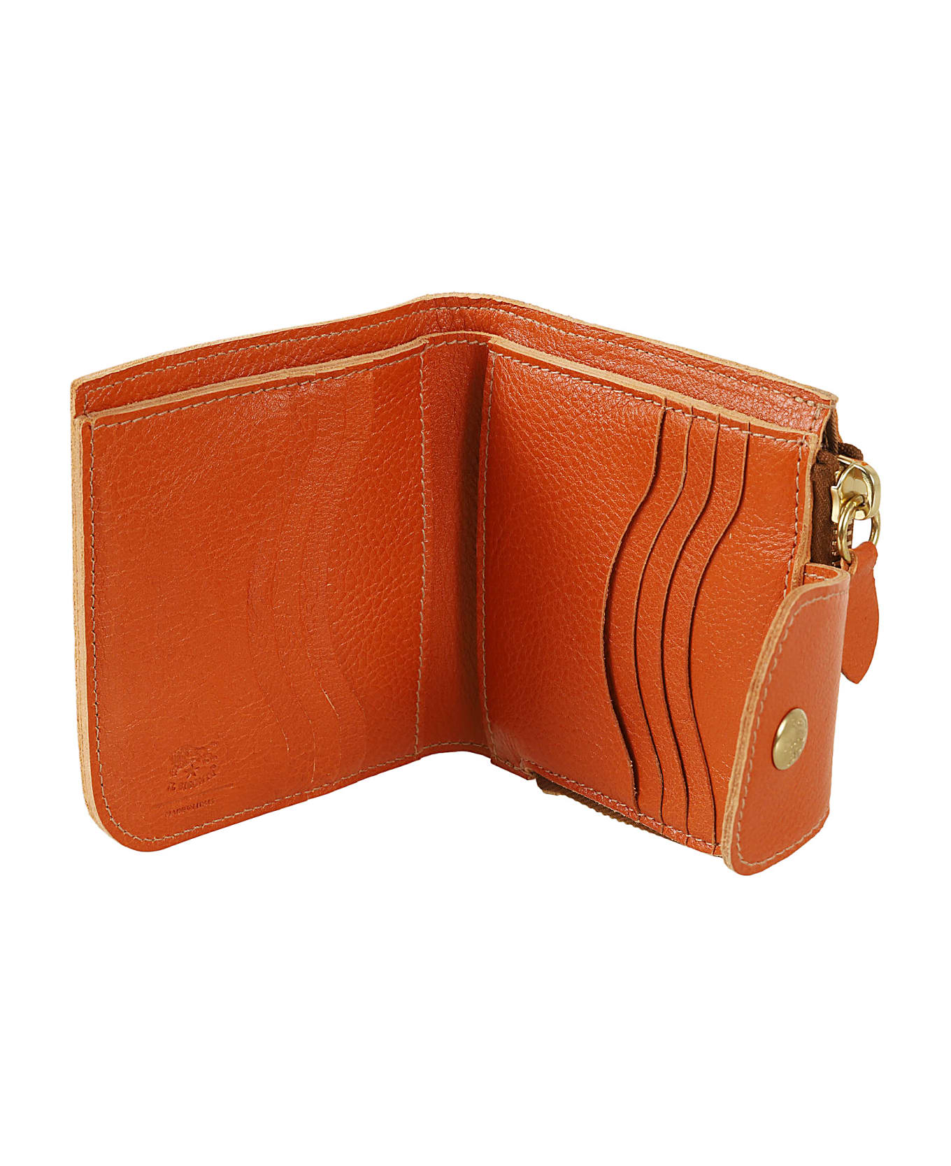 Il Bisonte Acero Medium Wallet - Caramel