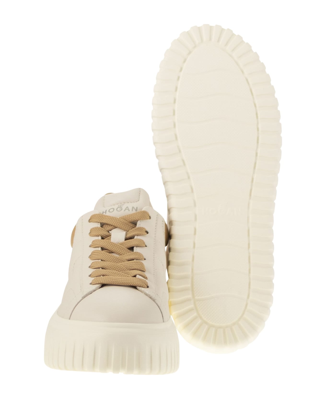 Hogan Sneakers Hogan H-stripes - Avory/brown