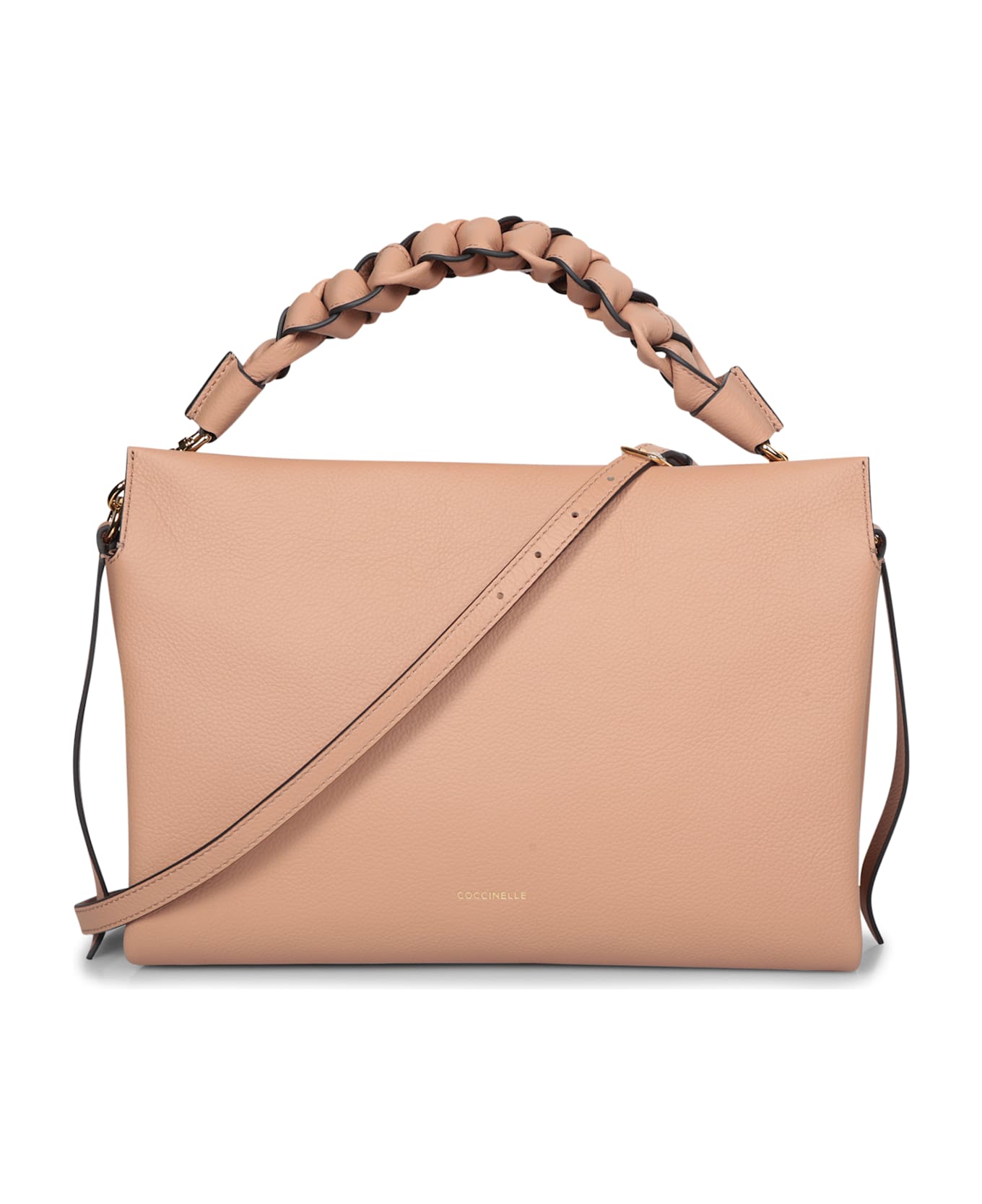 Coccinelle Boheme Medium Skin Bag - Beige