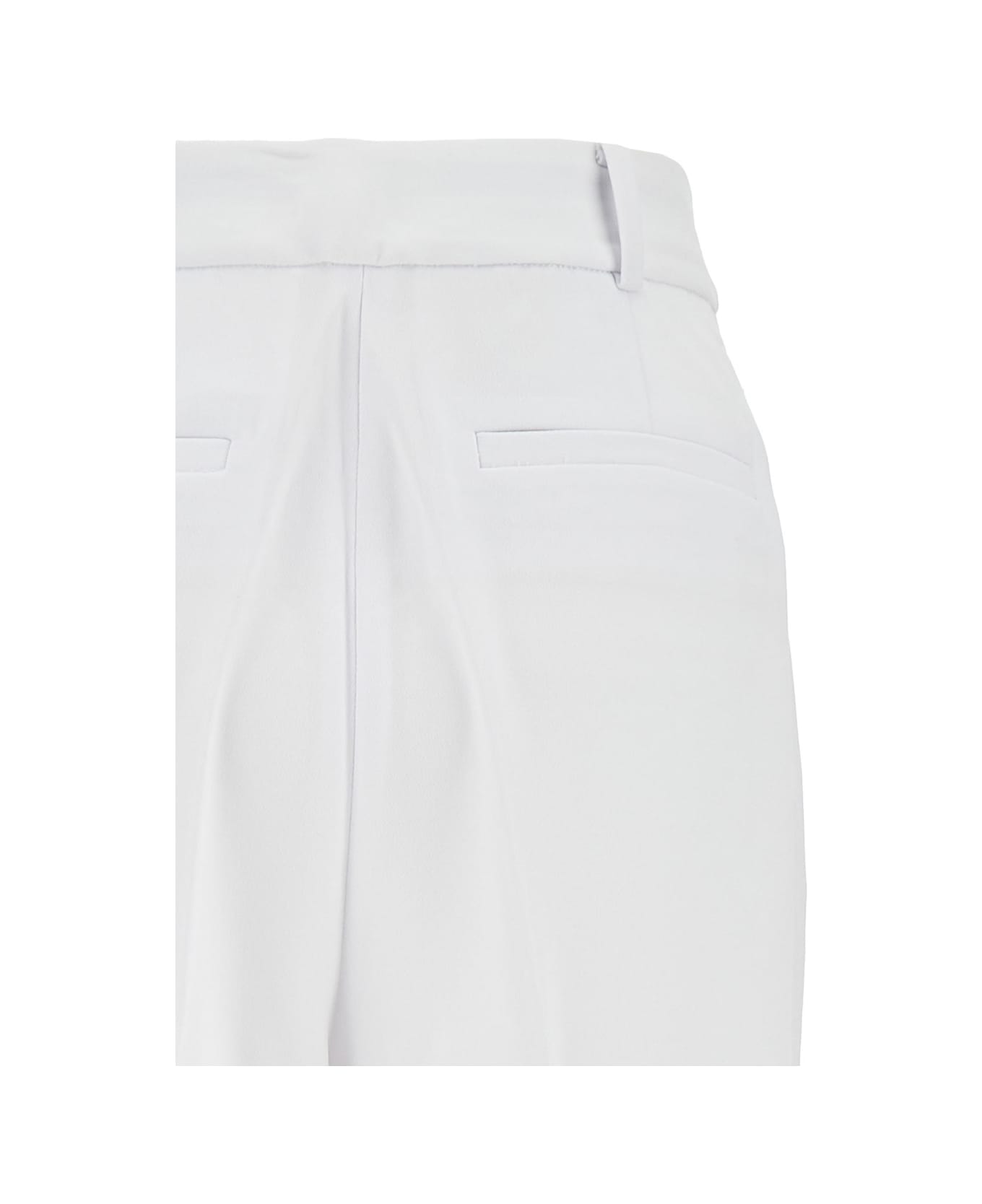 MICHAEL Michael Kors Wide Leg Tailored Pants - White