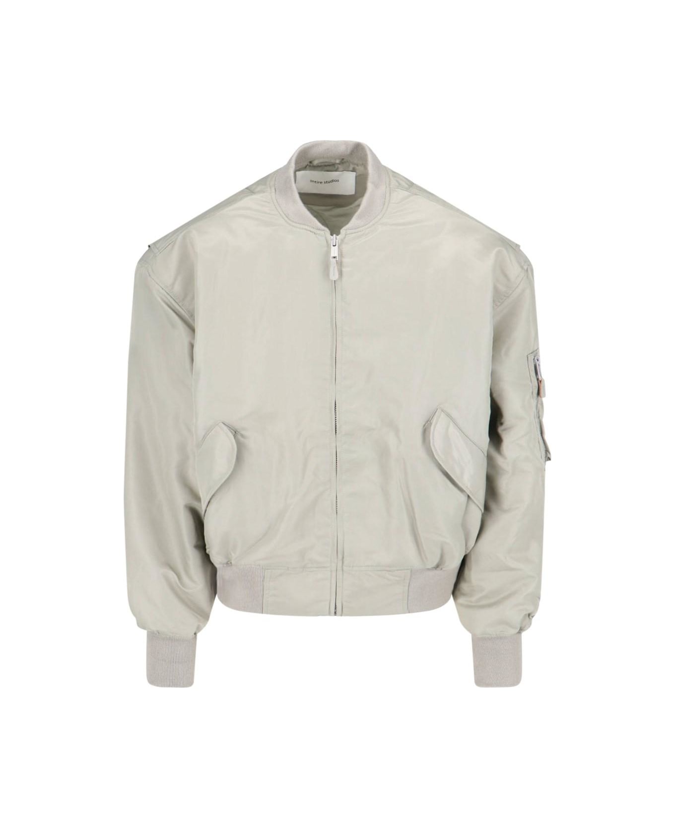 Entire Studios 
broad
 Bomber Jacket - Grey