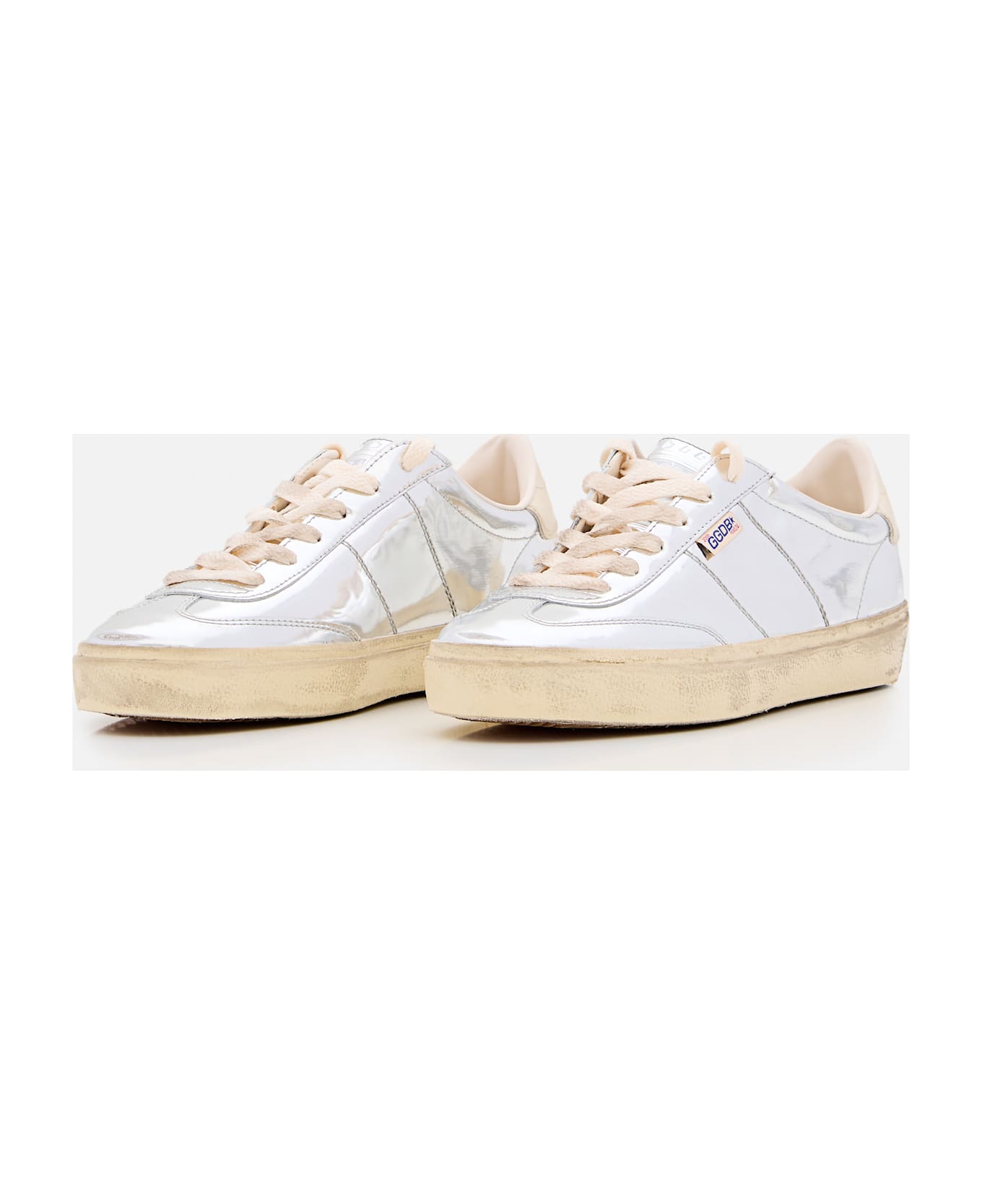 Golden Goose Soul-star Sneakers - Silver
