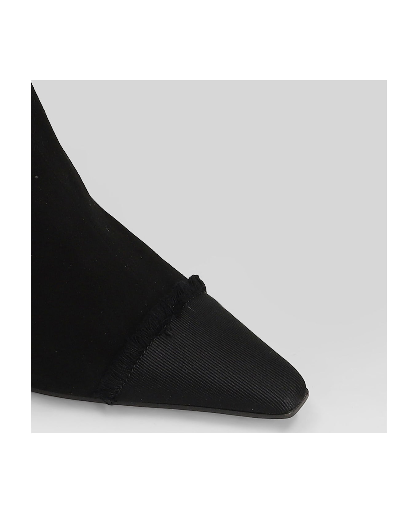 Roberto Festa Evari High Heels Ankle Boots In Black Suede - black ブーツ