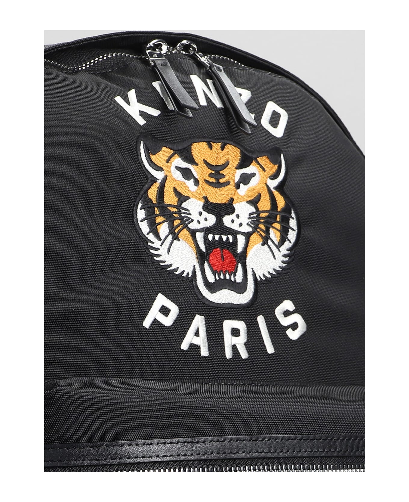 Kenzo Backpack In Black Polyester - black