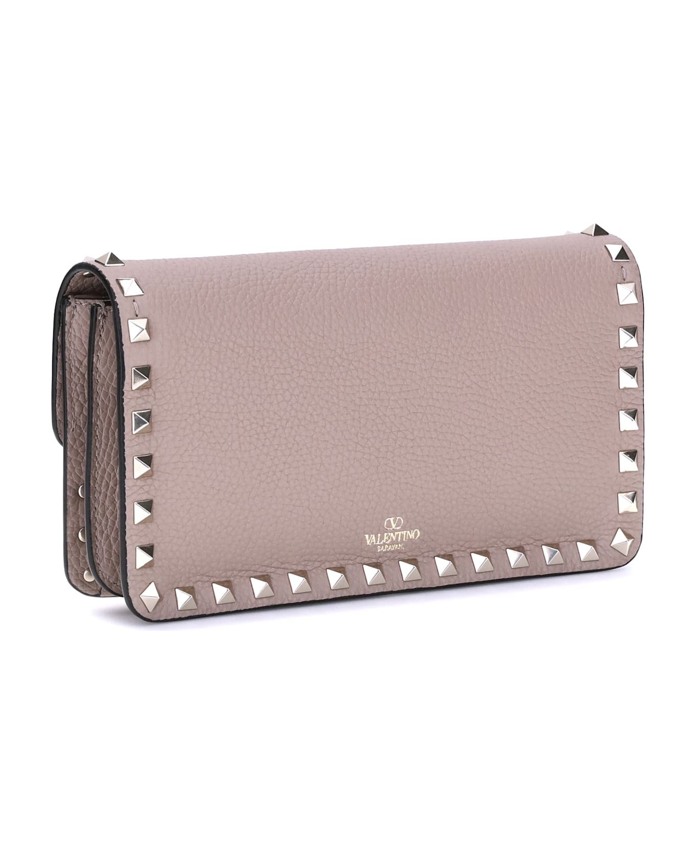 Valentino Garavani Rockstud Pochette With Chain