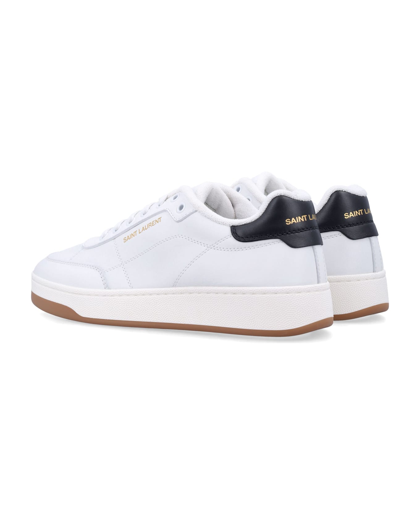 Saint Laurent Sl/61 Sneakers - WHITE/BLACK