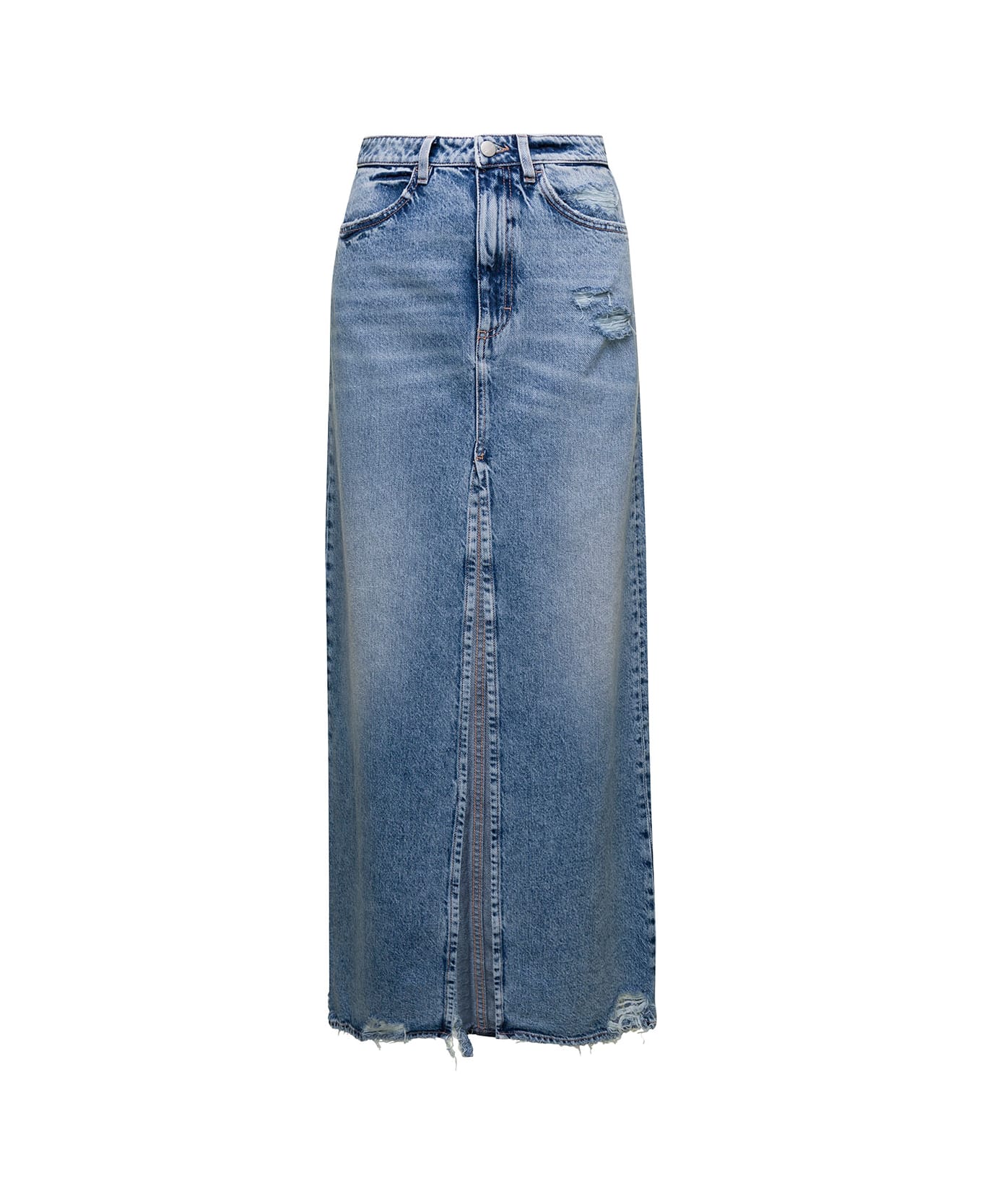 Icon Denim Lara Maxi Skirt | italist