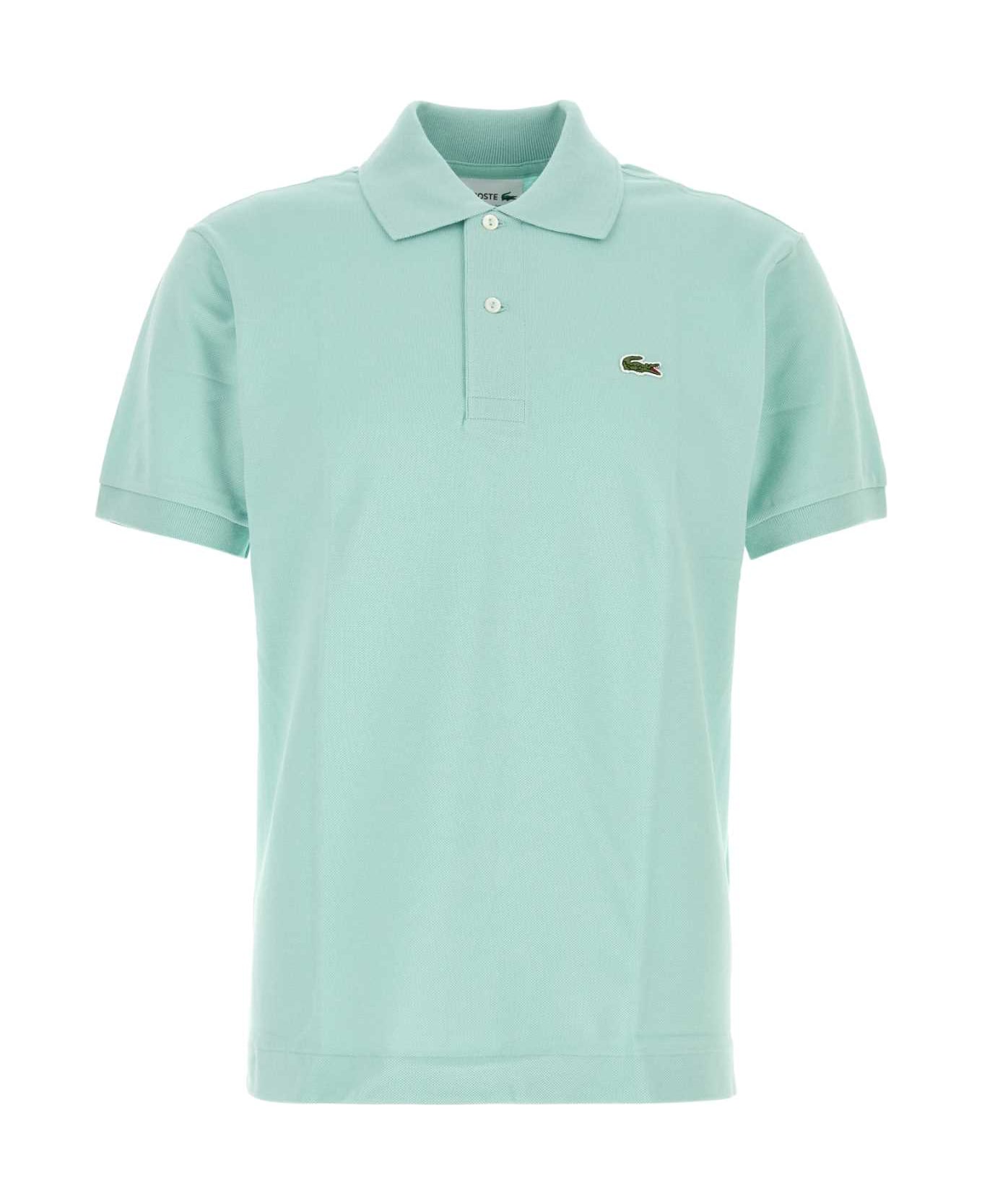 Lacoste Sea Green Piquet Polo Shirt - Green