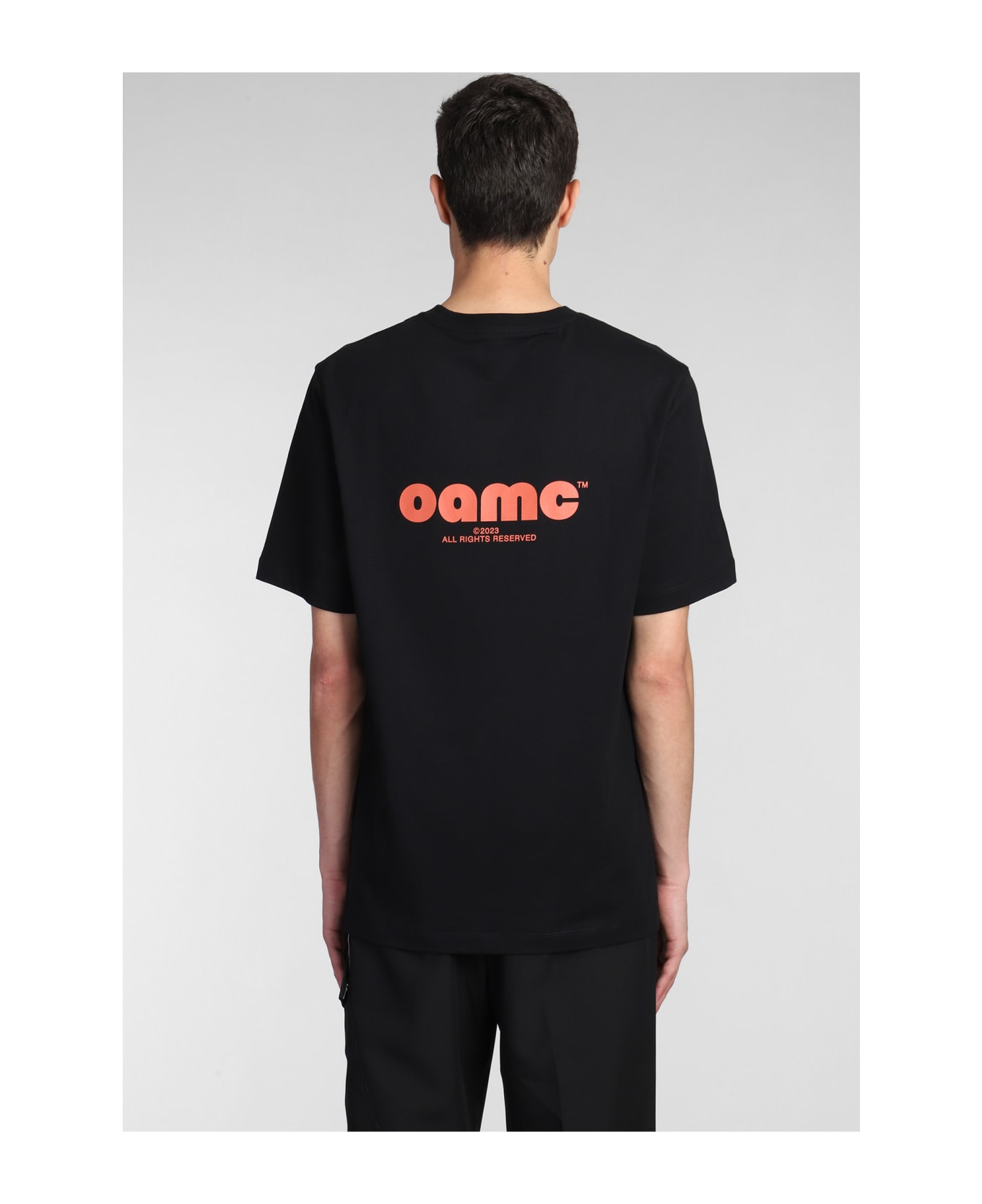 OAMC T-shirt In Black Cotton - BLACK