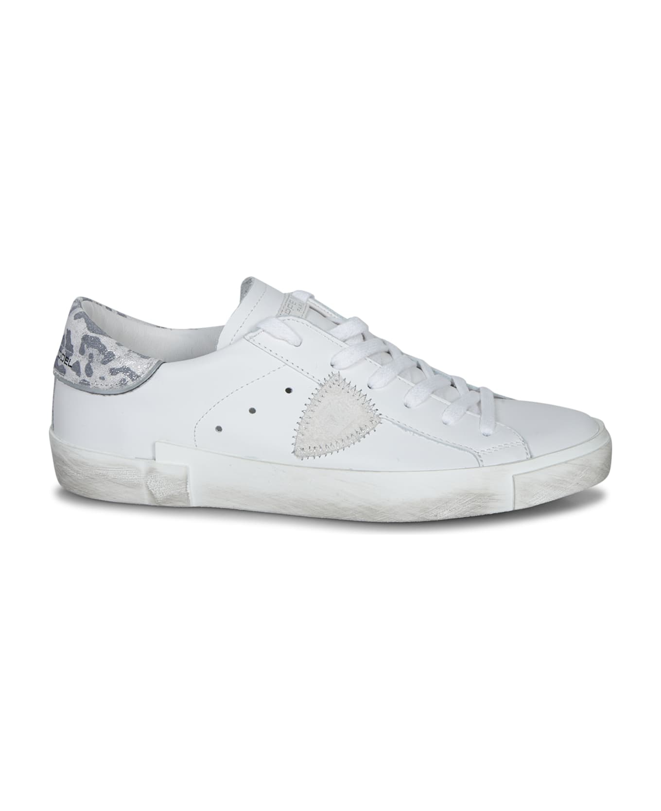 Philippe Model Prsx Low Anim Bia Arg White Sneakers - White