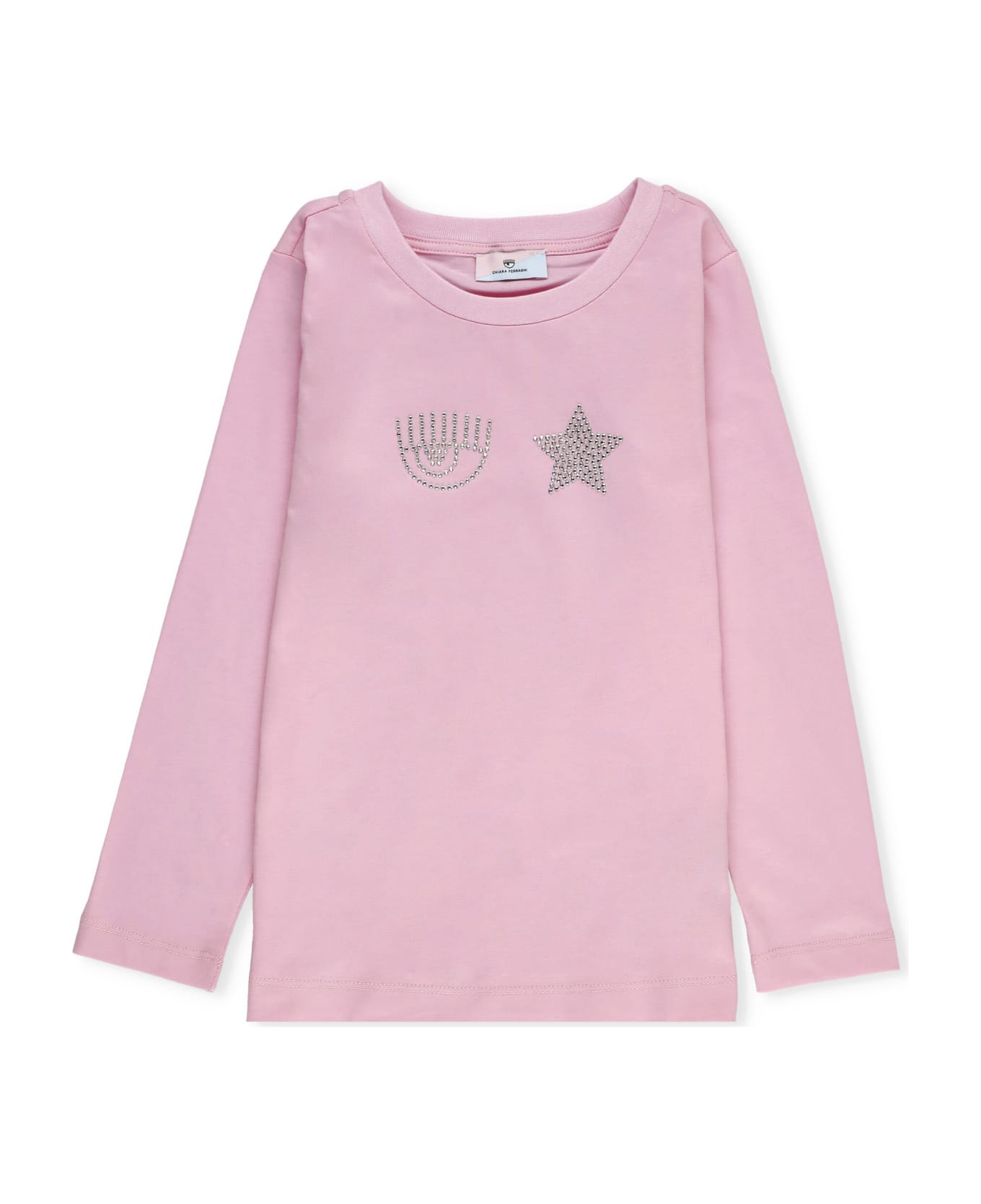 Chiara Ferragni T-shirt With Logo - Pink