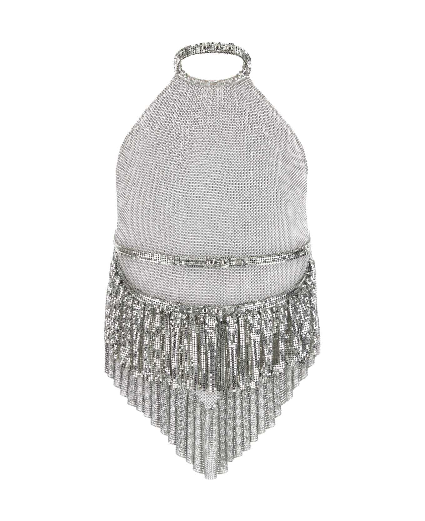 Paco Rabanne Silver Chain Mail Top - SILVER