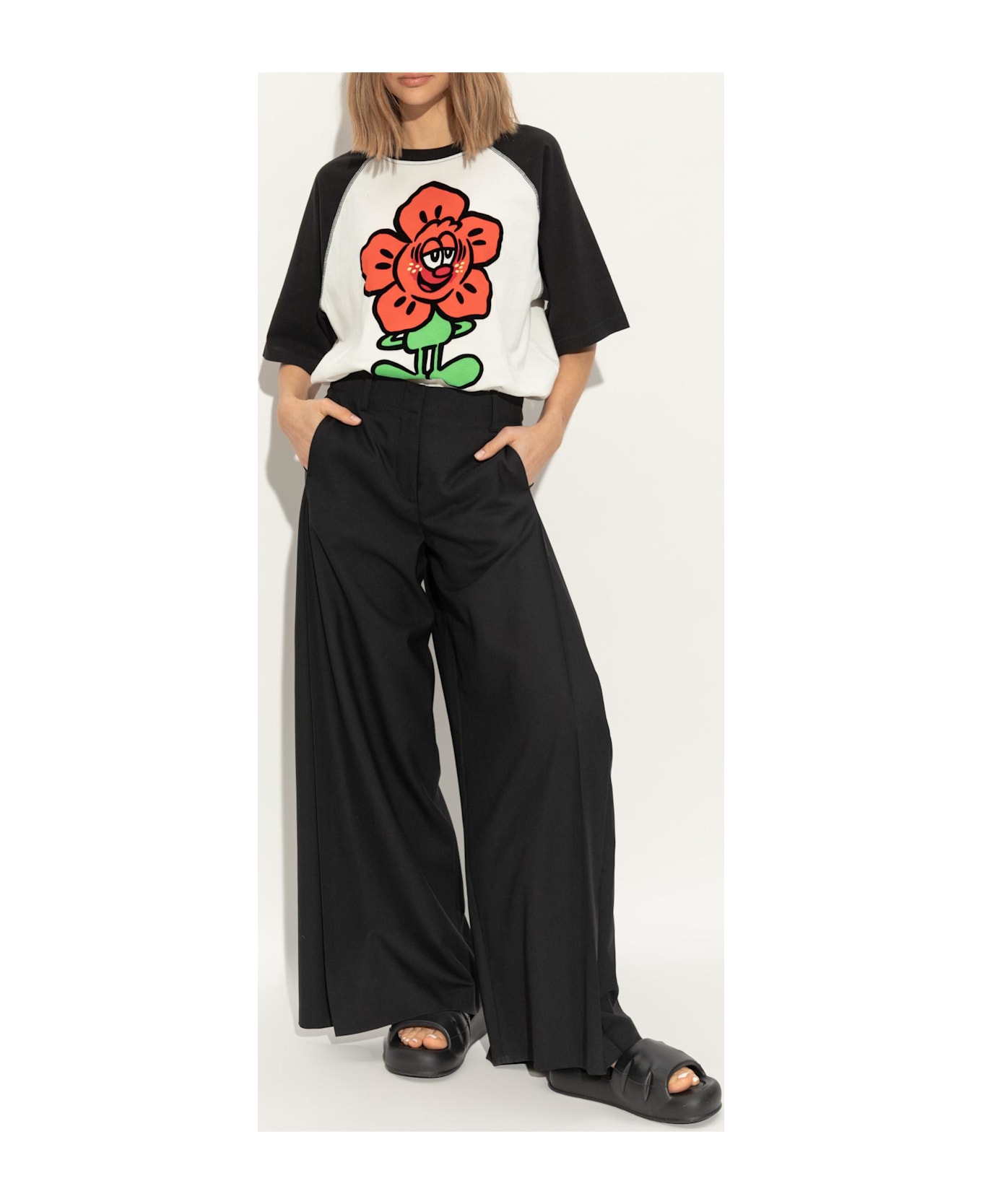 Kenzo Rubber Flip-flops - Black