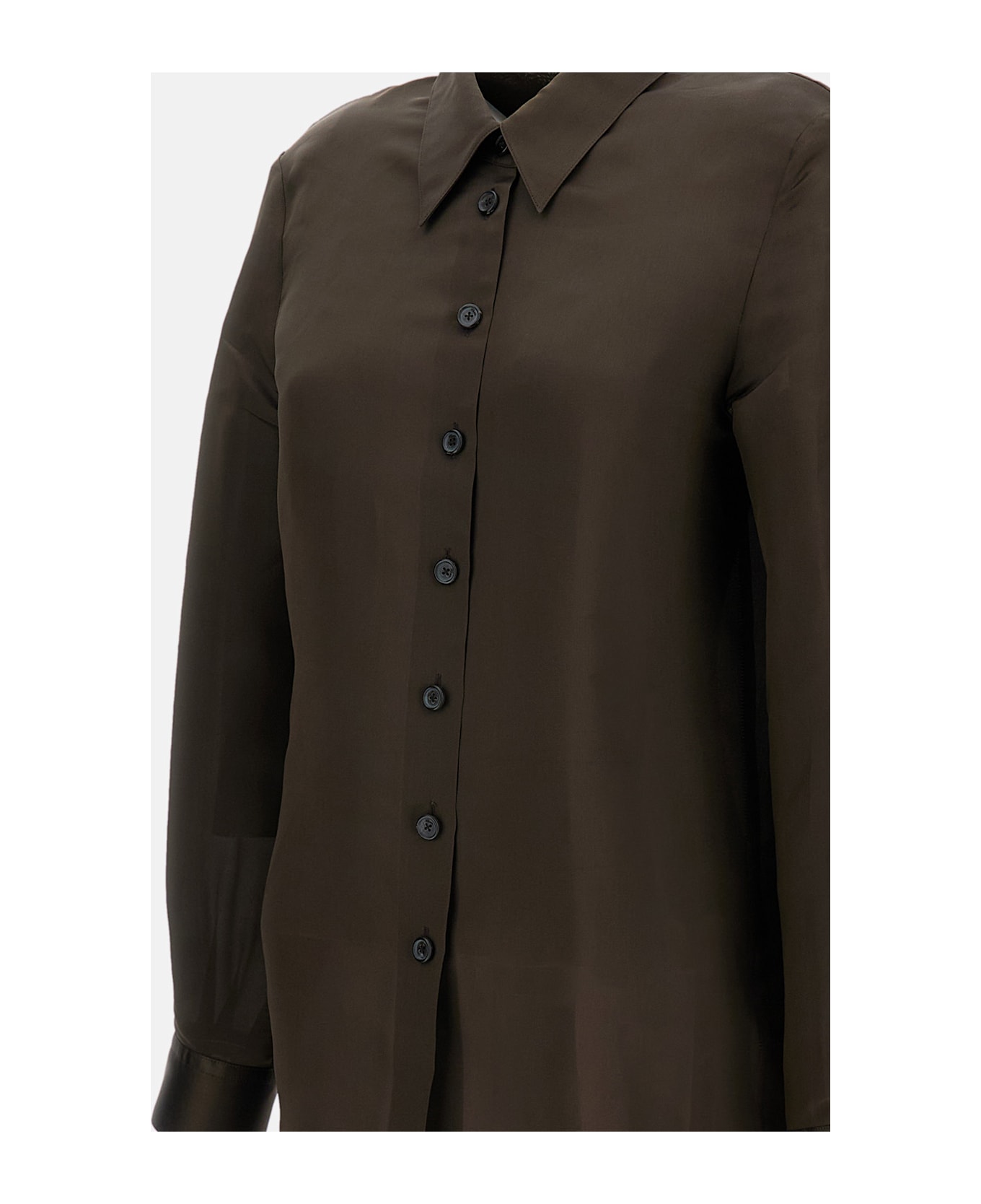 Khaite Auryn Shirt - Brown