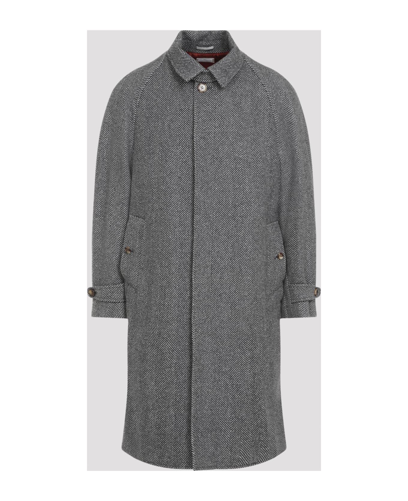 Brunello Cucinelli Long-sleeved Coat - Grey コート