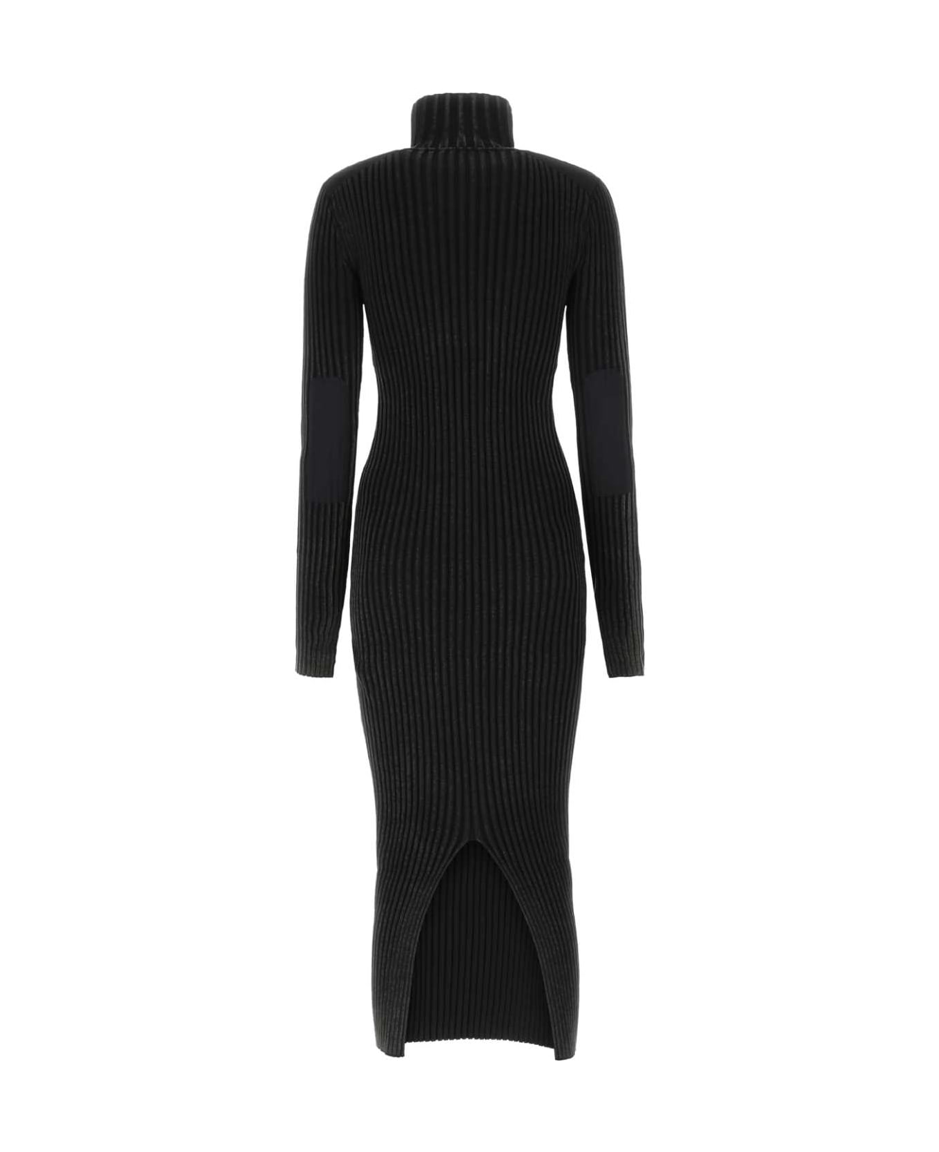 Versace Jeans Couture Black Cotton Blend Dress - 899