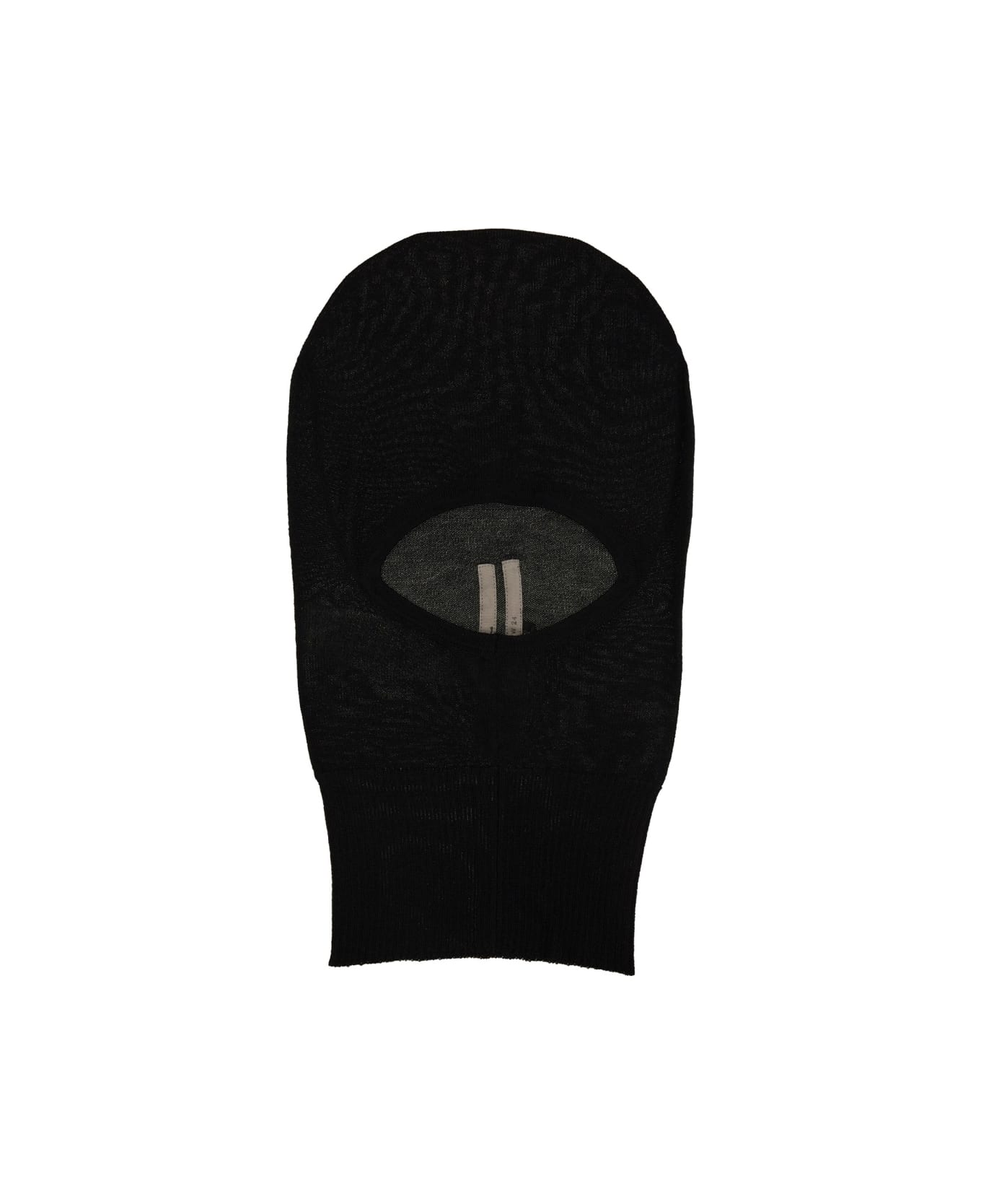 Rick Owens Knitted Balaclava - BLACK