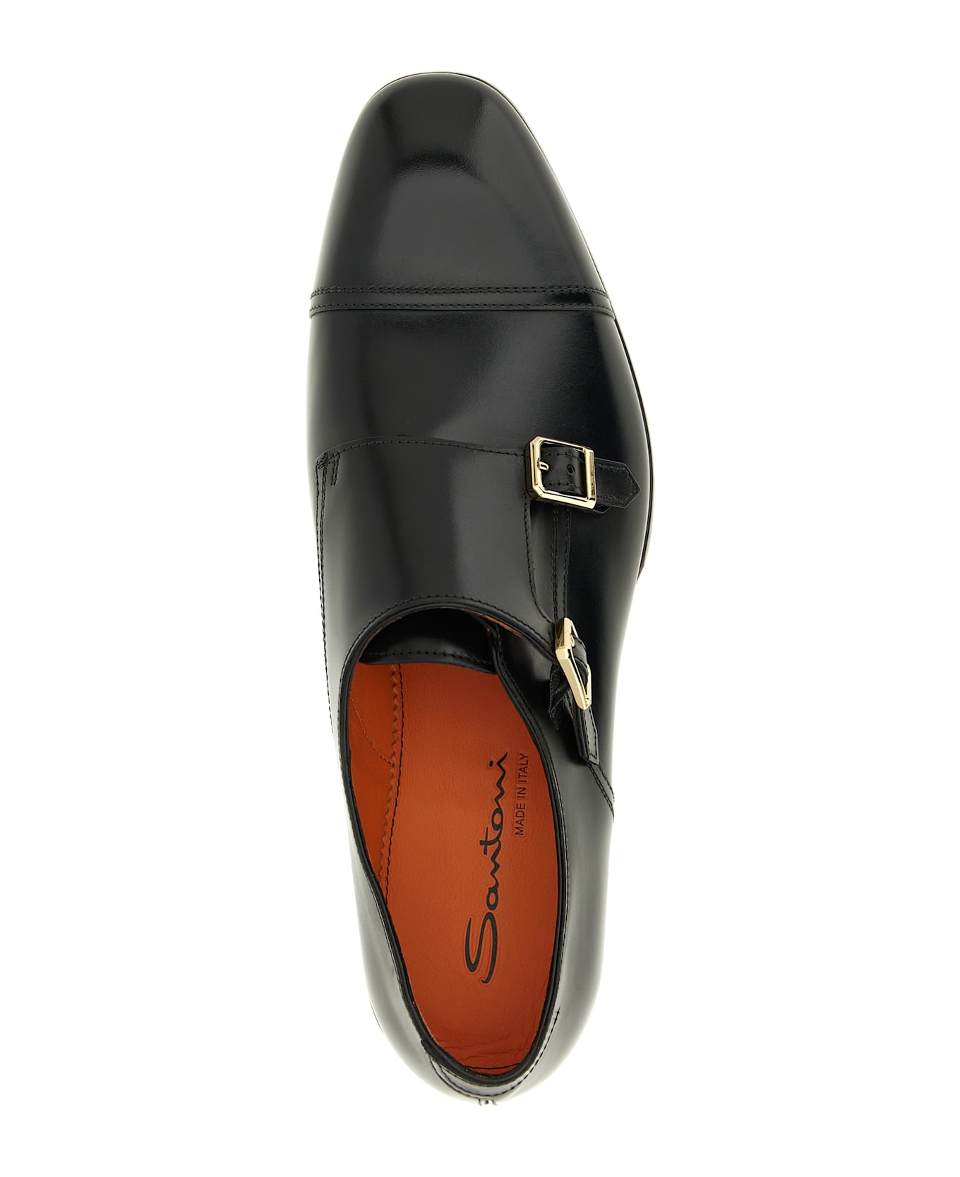 Santoni 'axel' Buckle Loafers - Multicolor
