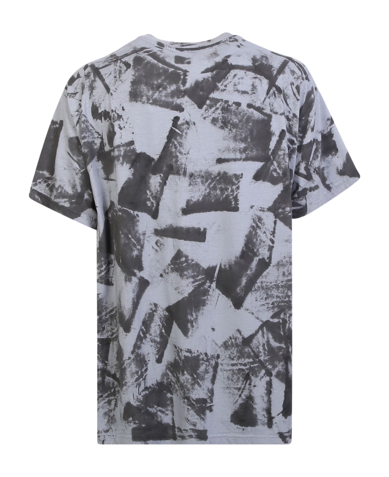 Mauna Kea Grey Cotton T-shirt - Grey