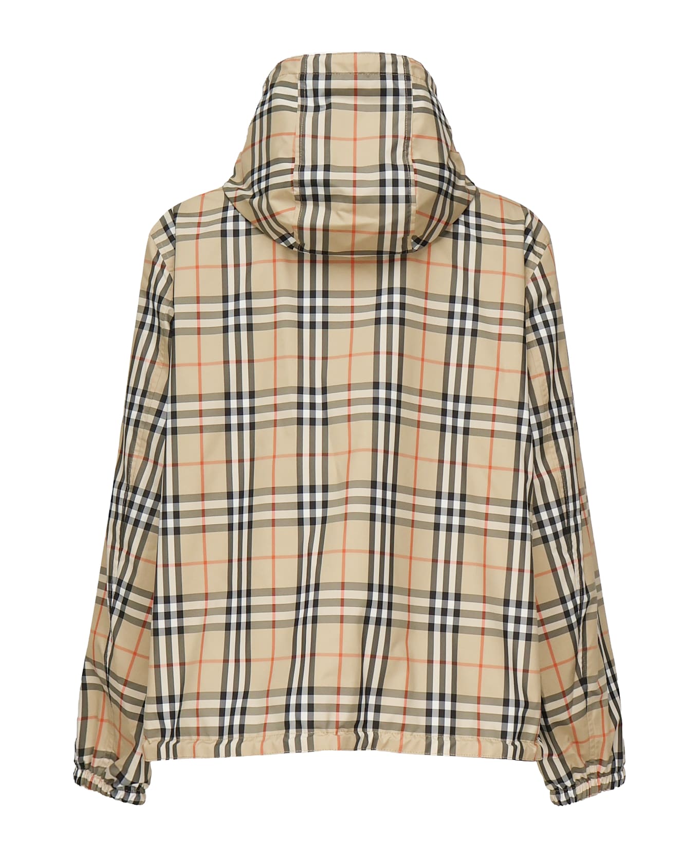 Burberry Reversible Check Jacket - SAND