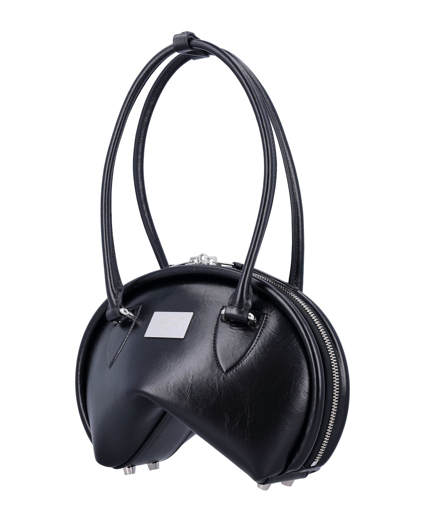 Acne Studios Bowlina Small Shoulder Bag - BLACK