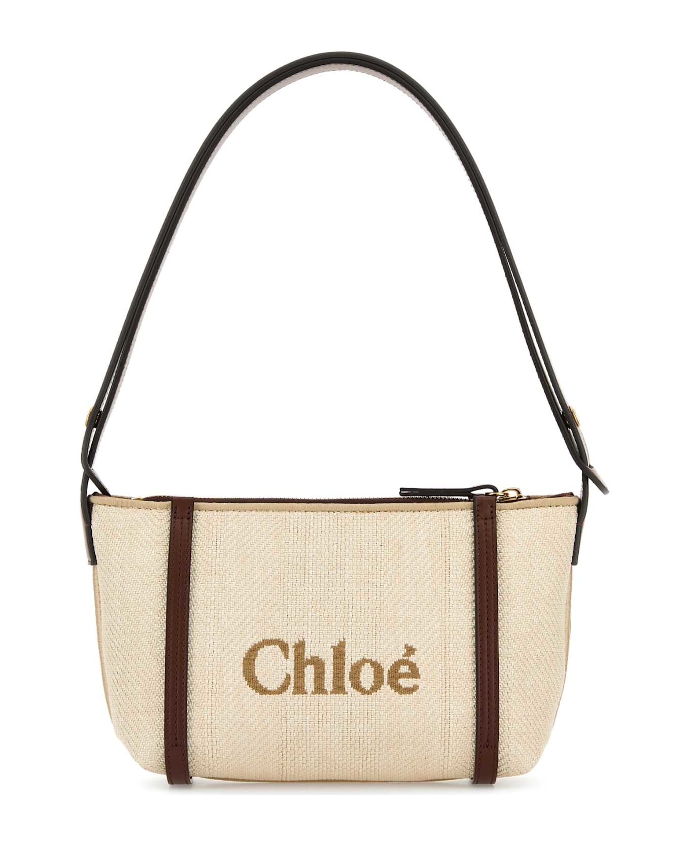 Chloé Sand Canvas Carry Shoulder Bag - HOTSAND