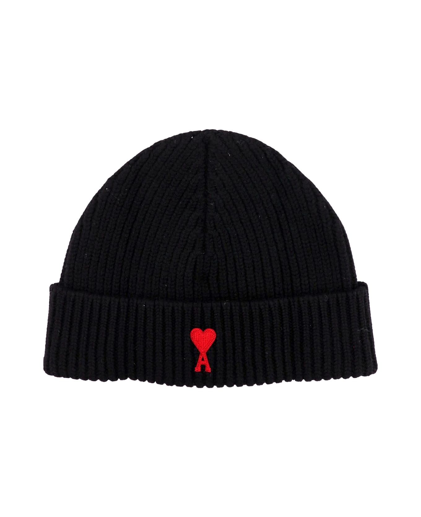 Ami Alexandre Mattiussi Hat - BLACK/RED 帽子