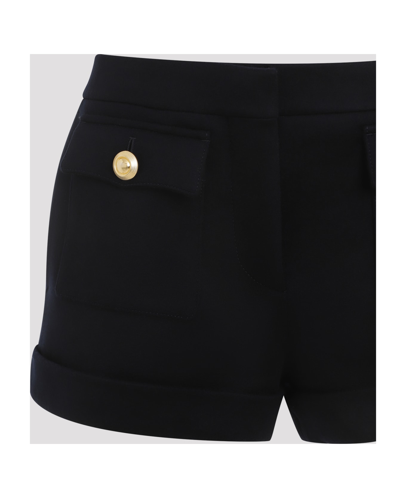 Tom Ford Virgin Wool Bermudas - Midnight Blue