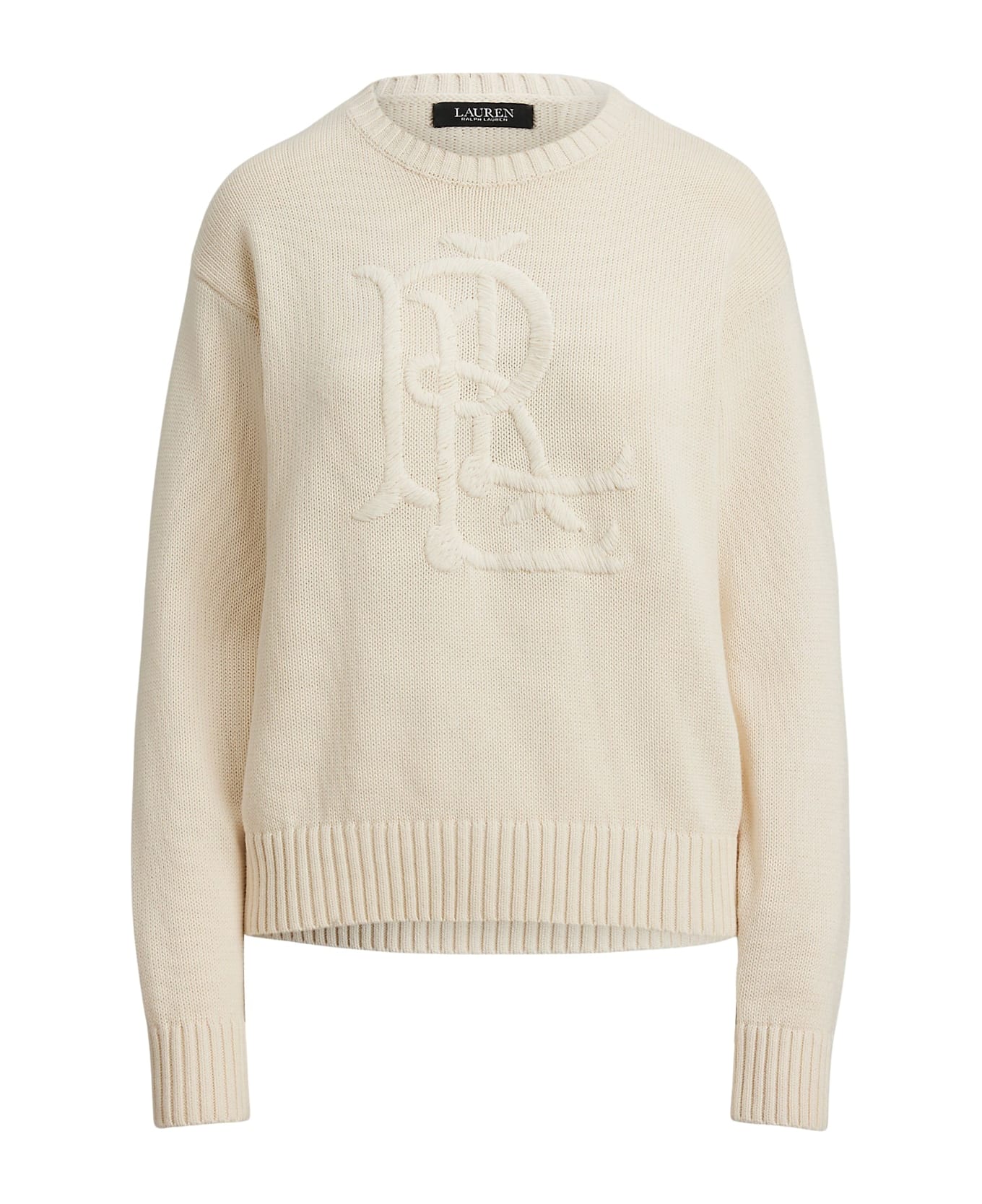 Ralph Lauren Riednee Long Sleeve Pullover - Mascarpone Cream