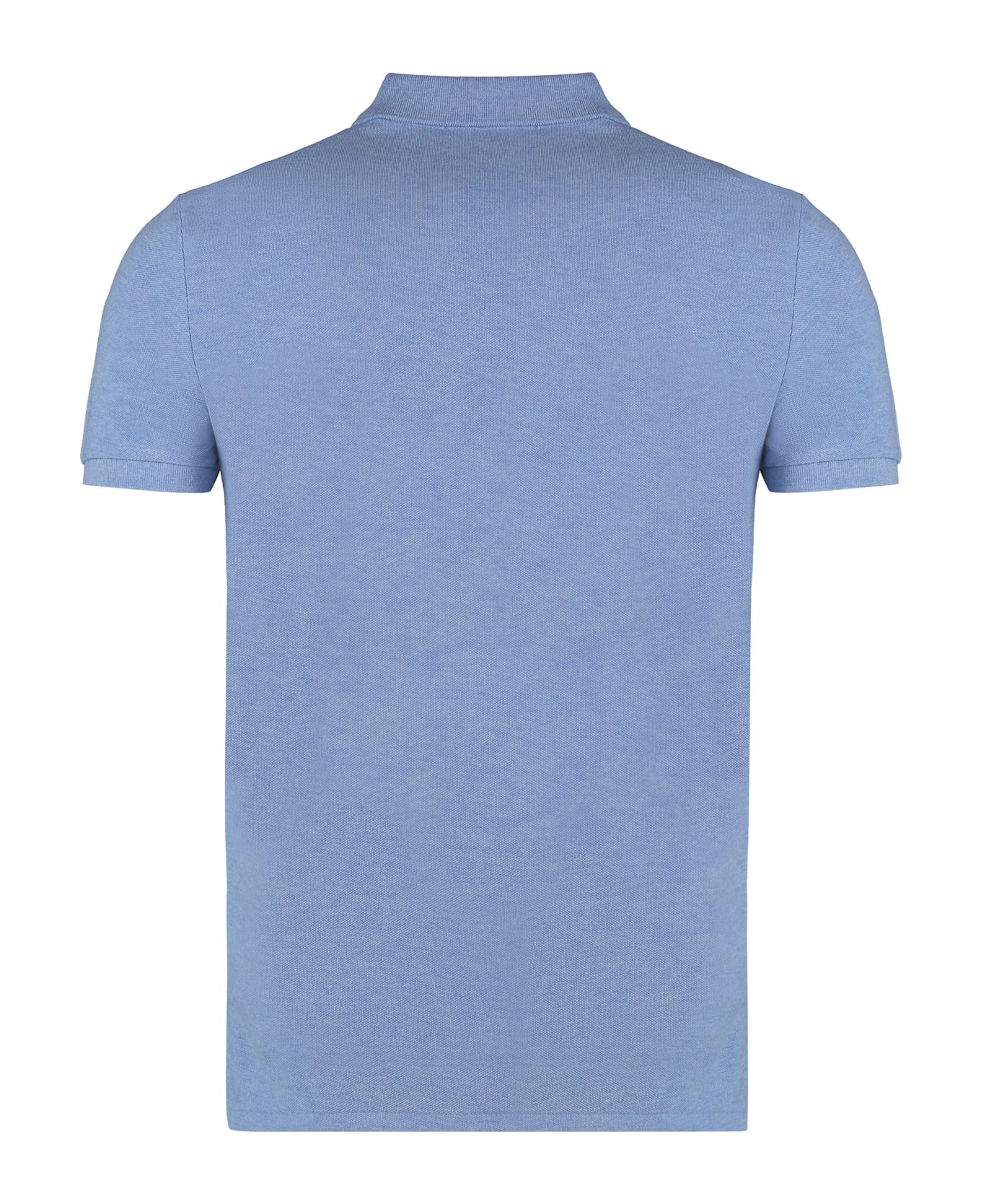 Polo Ralph Lauren Cotton-piqué Polo Shirt - Light Blue