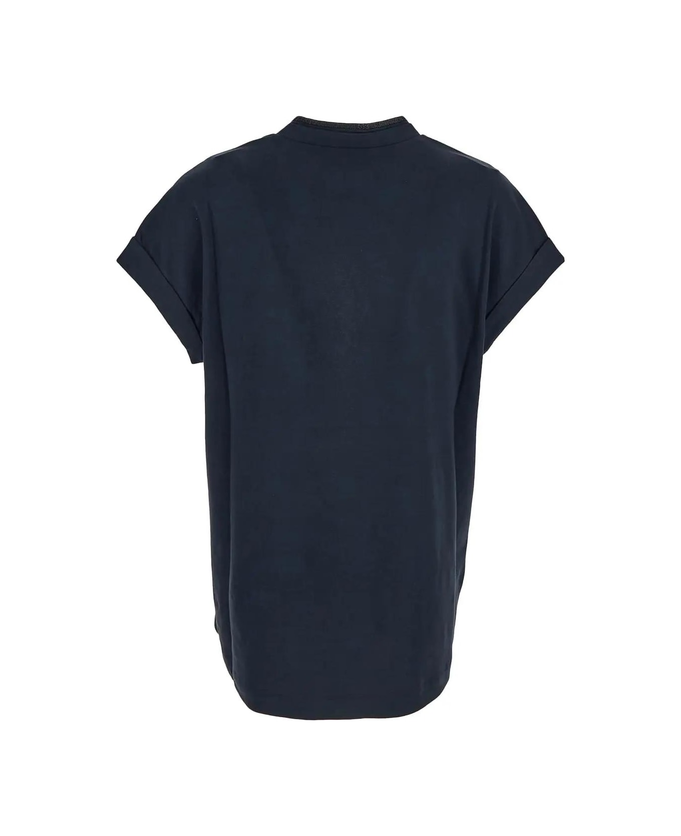 Brunello Cucinelli Cotton T-shirt - Blue