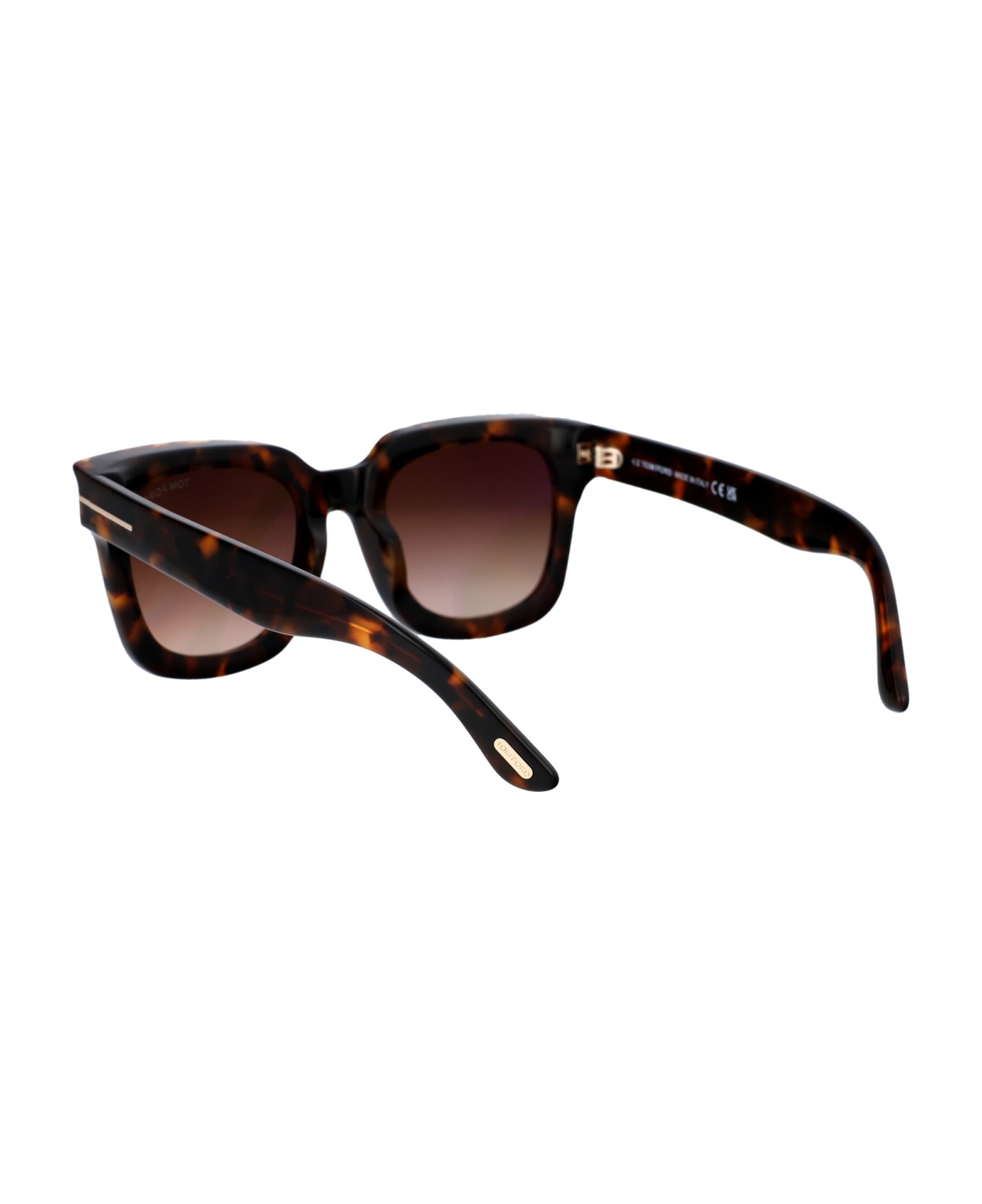 Tom Ford Eyewear Leigh-02 Sunglasses - 52G Avana Scura  / Marrone Specchiato