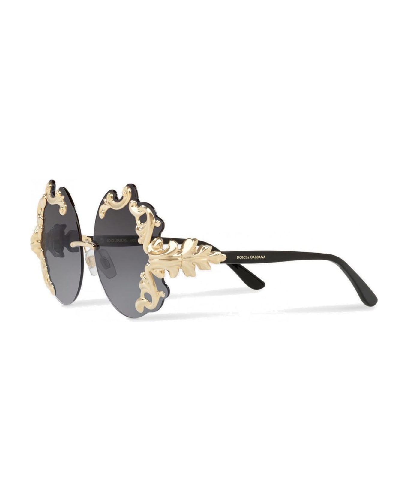 Dolce & Gabbana Metal Sunglasses - Black