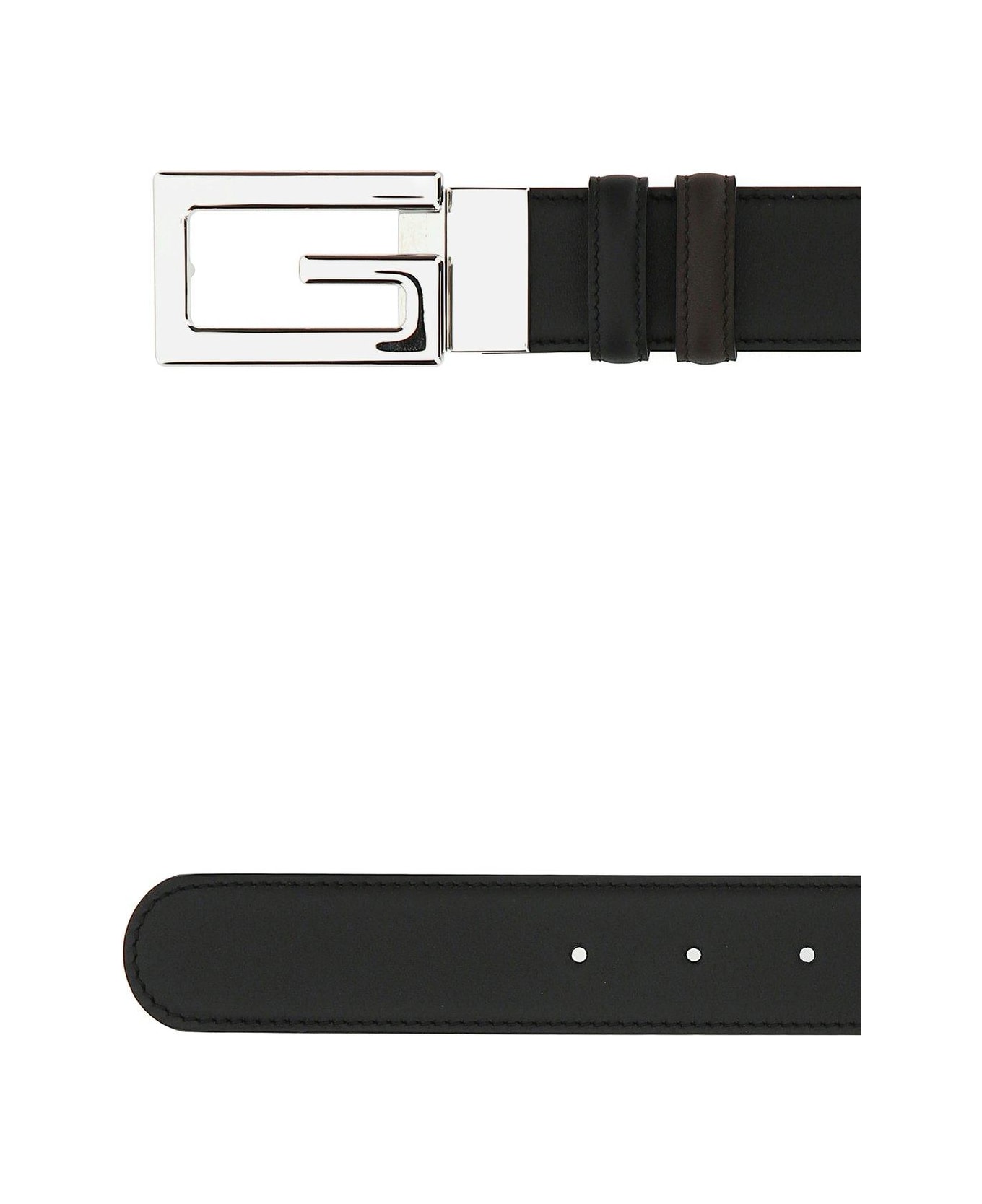 Gucci Reversible Square G Buckle Belt - MULTICOLOUR