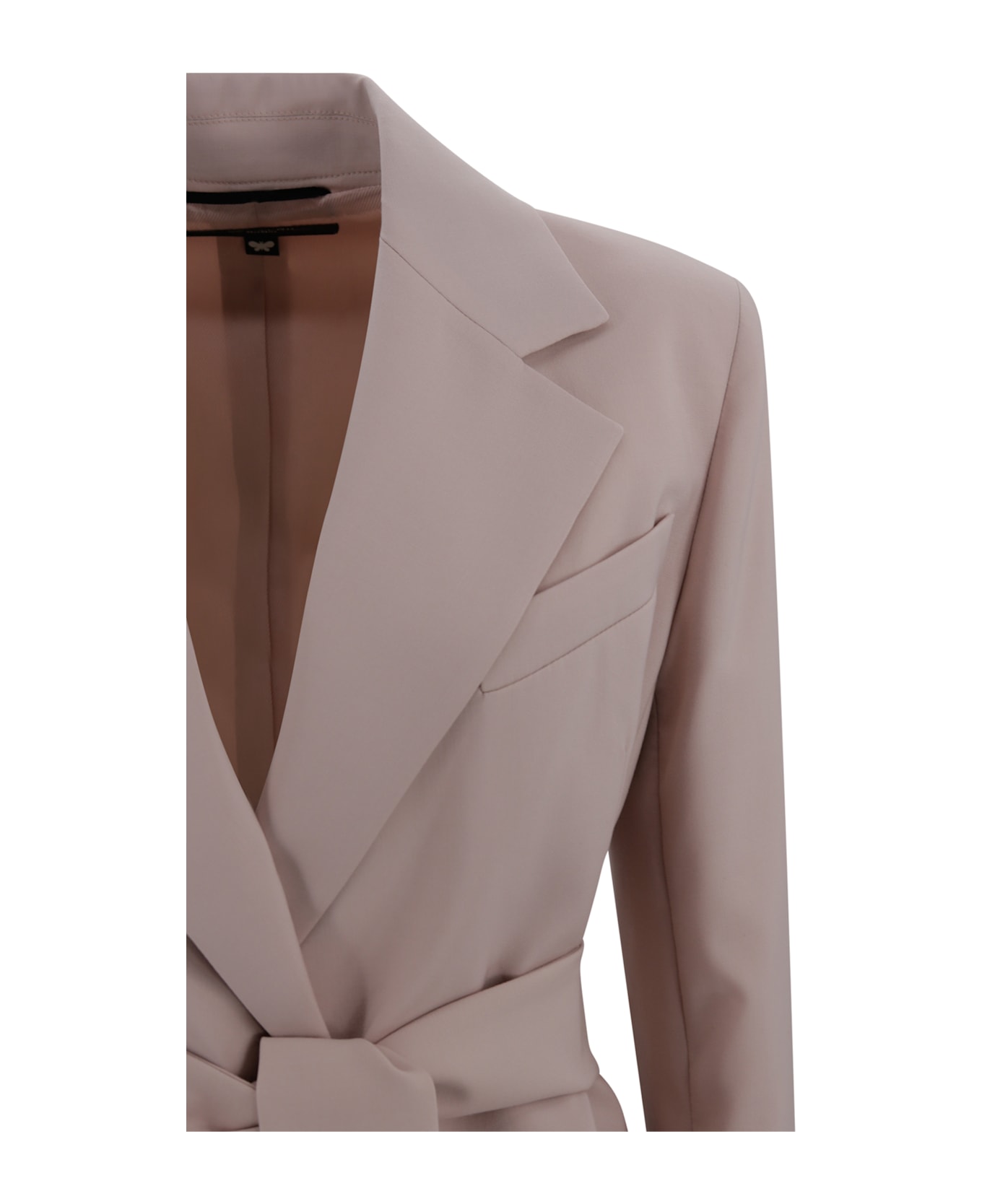Weekend Max Mara Powder Pink Wool Teso Blazer - CIPRIA