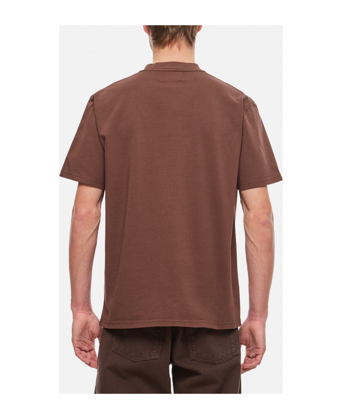 Palmes Cotton Apple T-shirt - Brown