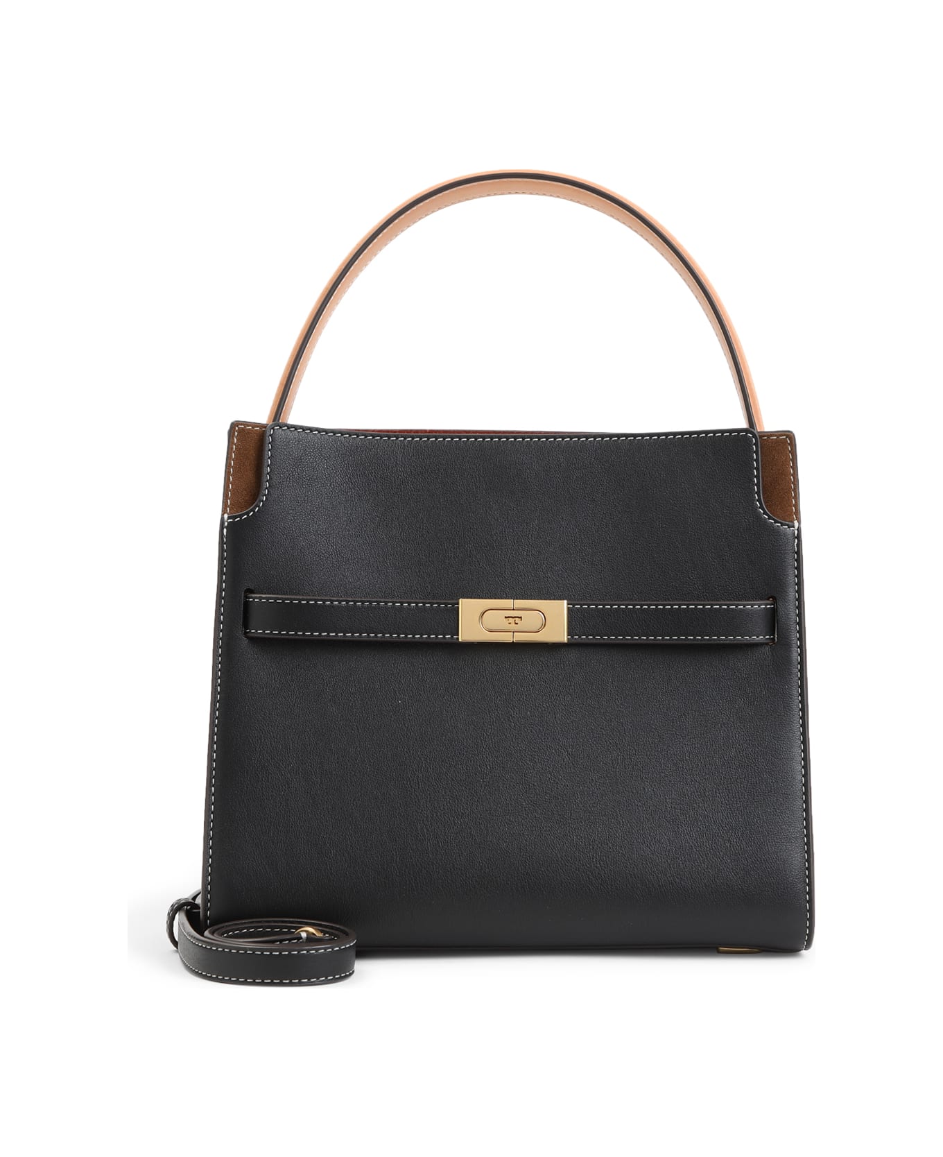 Tory Burch Lee Small Shoulder Bag - Black
