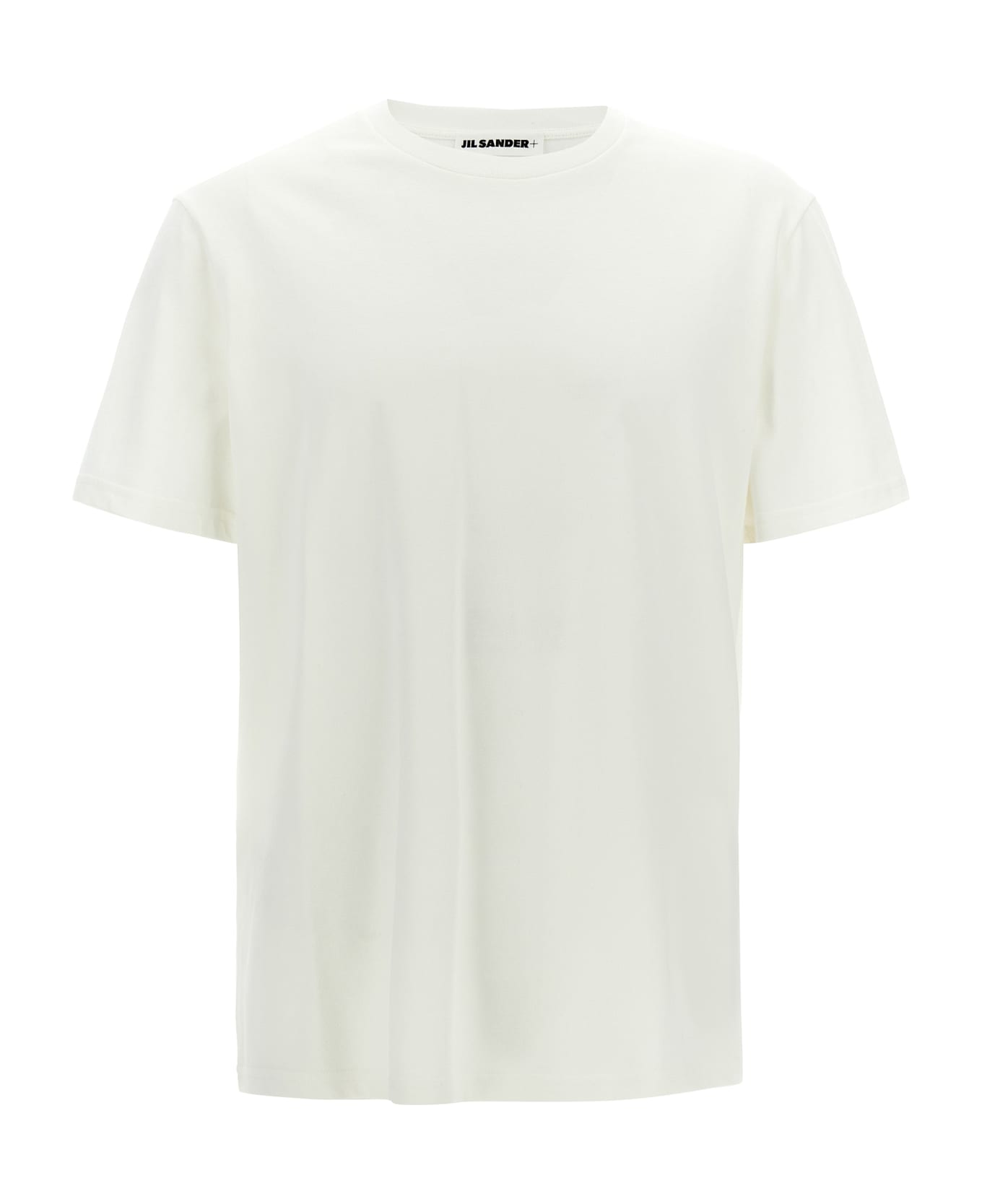 Jil Sander Logo Patch T-shirt - PORCELAIN