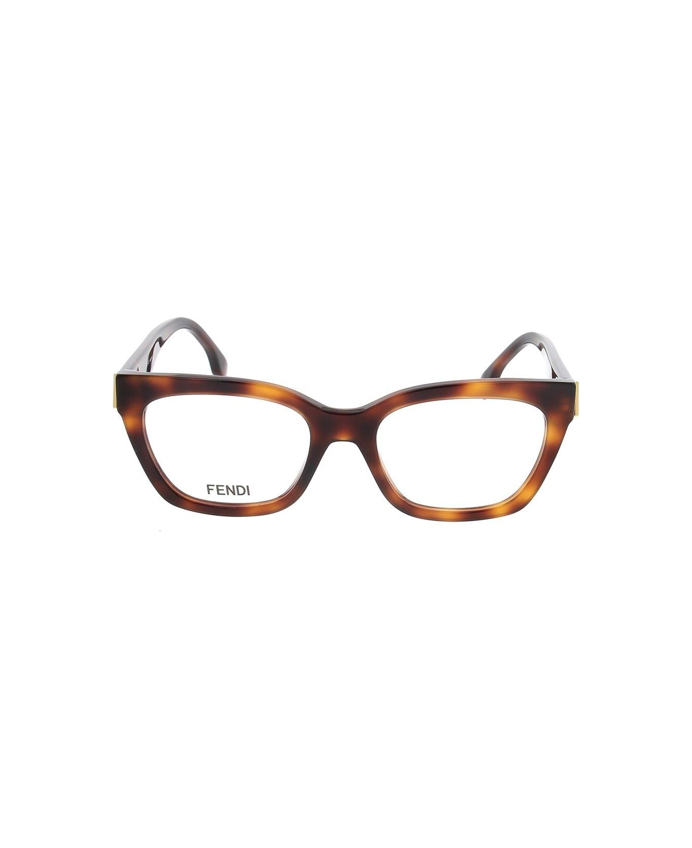 Fendi Eyewear Cat-eye Frame Glasses - 053