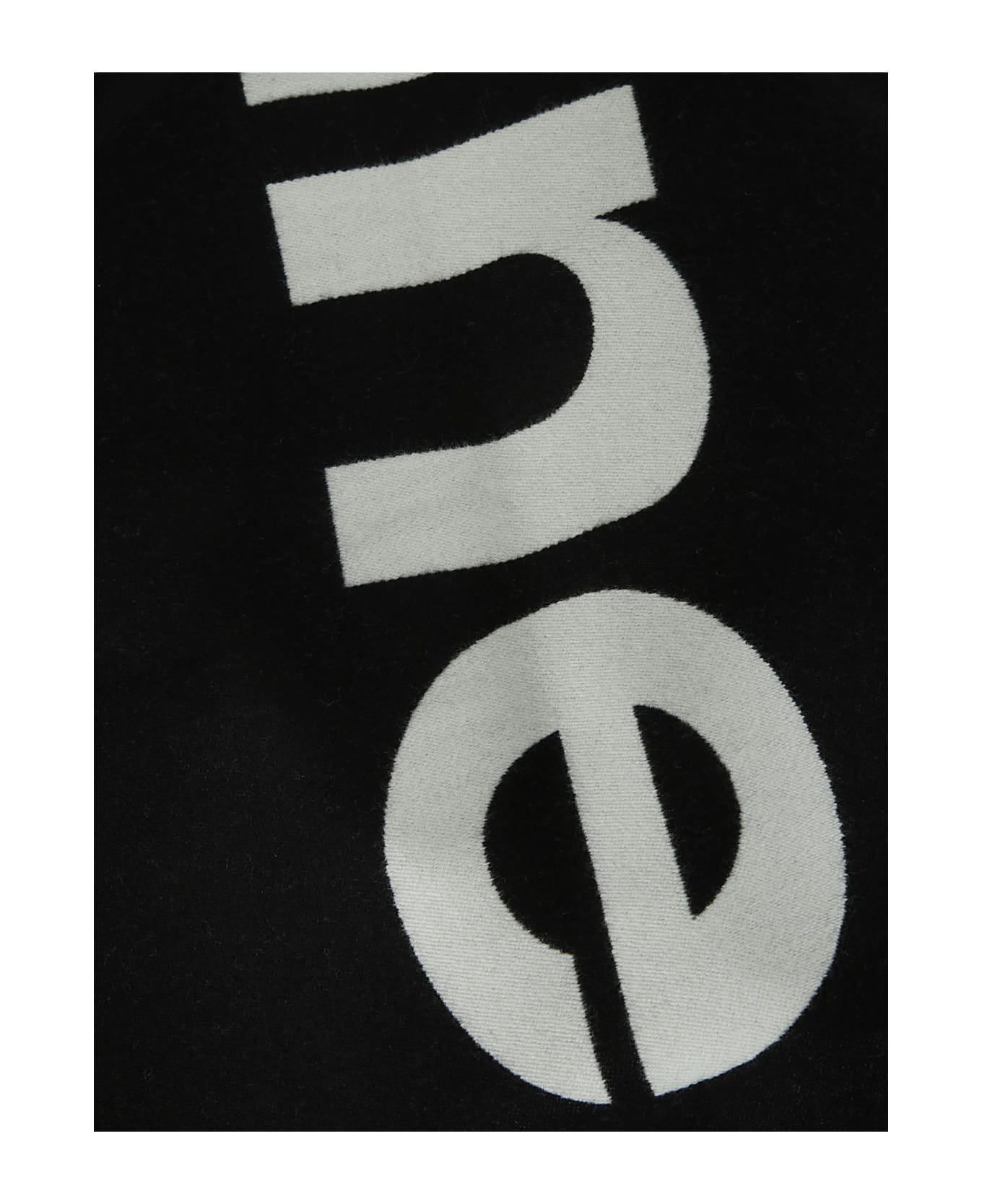 Paco Rabanne Logo Print Scarf - Black