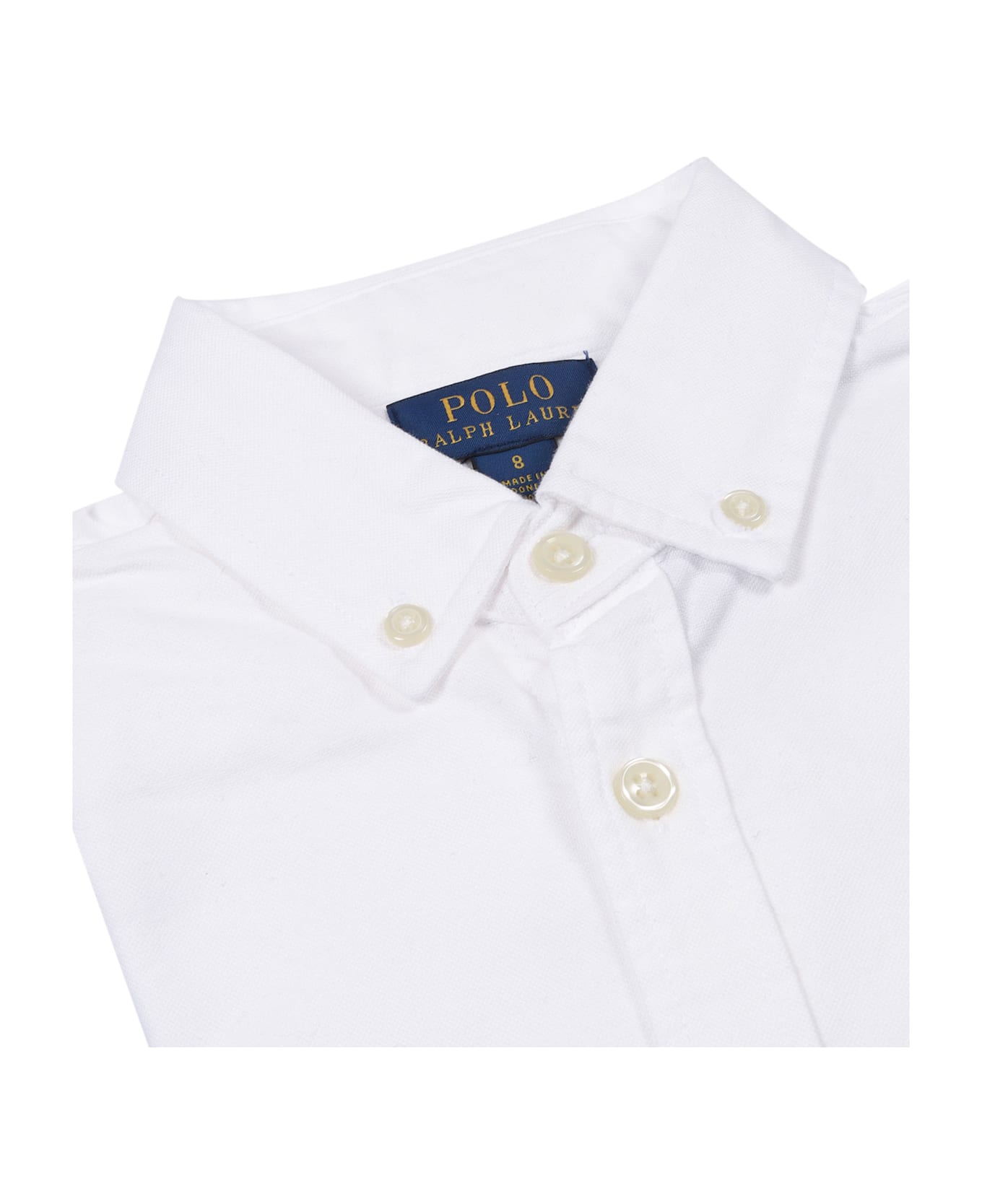 Polo Ralph Lauren Trinetteox-shirts-button Front Shirt - WHITE