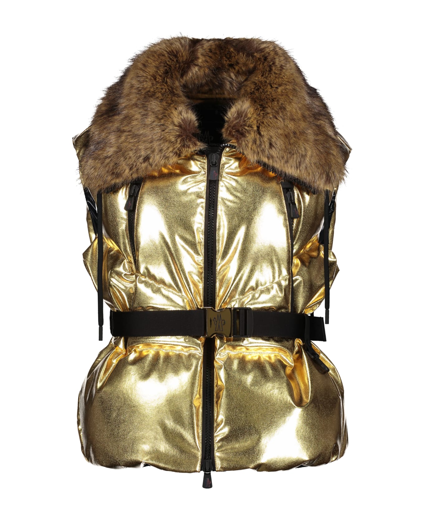 Moncler Grenoble Aurel Bodywarmer Jacket - Gold
