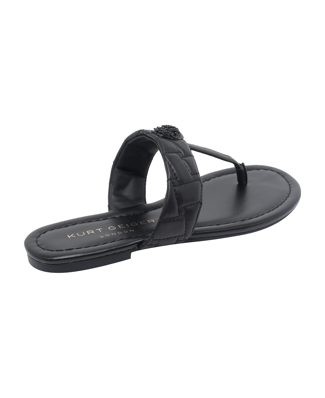 Kurt Geiger Kensington T-bar Sandals - Black