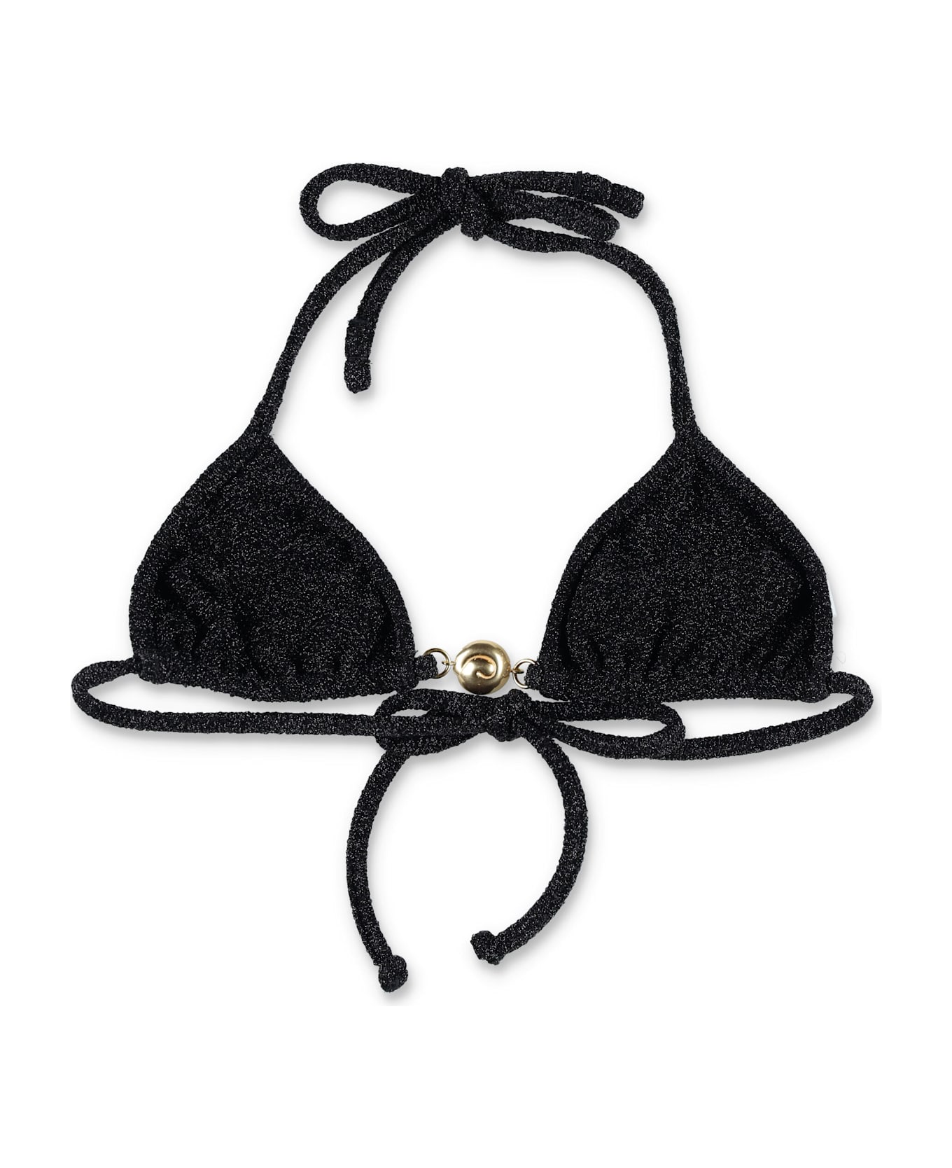 Reina Olga Splash Bikini Top - BLACK