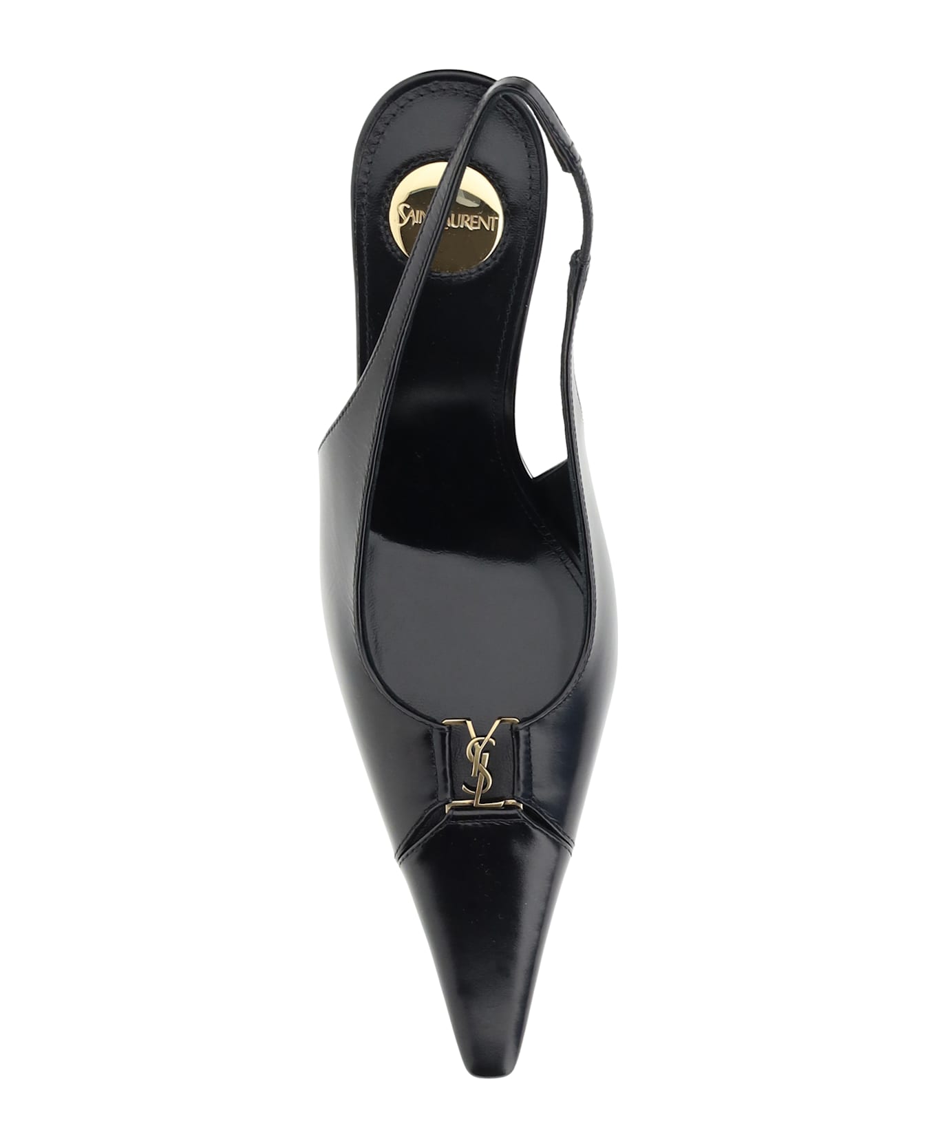 Saint Laurent Babylone Pums - BLACK