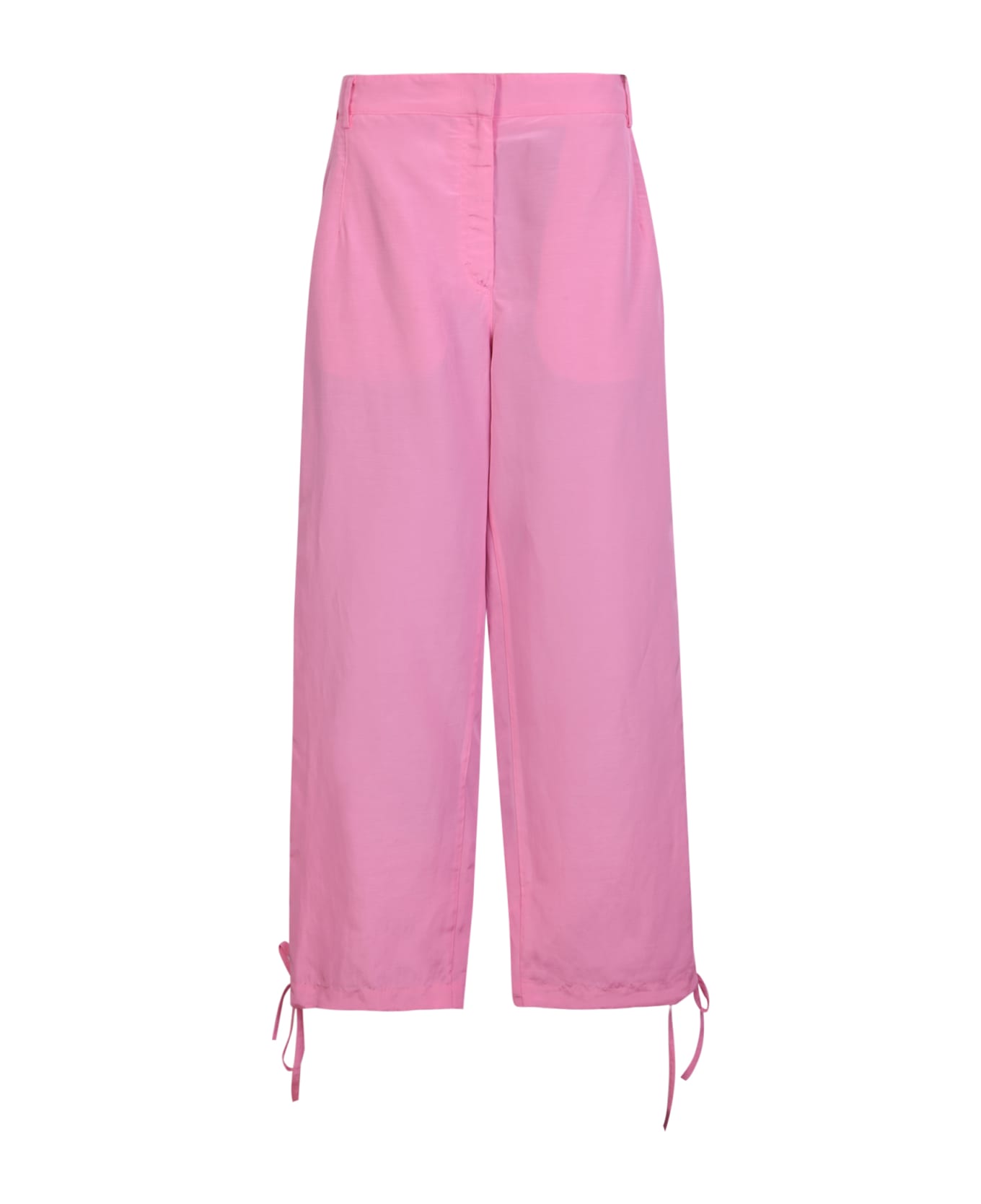 MSGM Pink Cargo Trousers - Pink