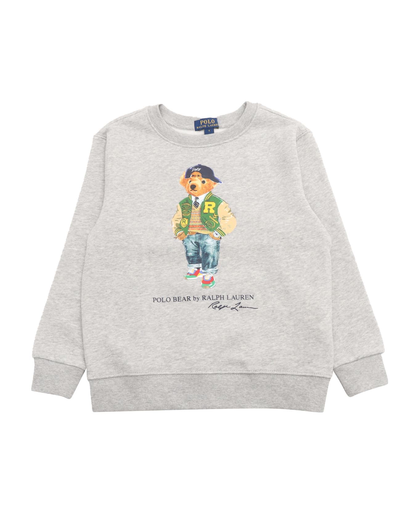 Polo Ralph Lauren Lscnm4-knit Shirts-sweatshirt - GREY
