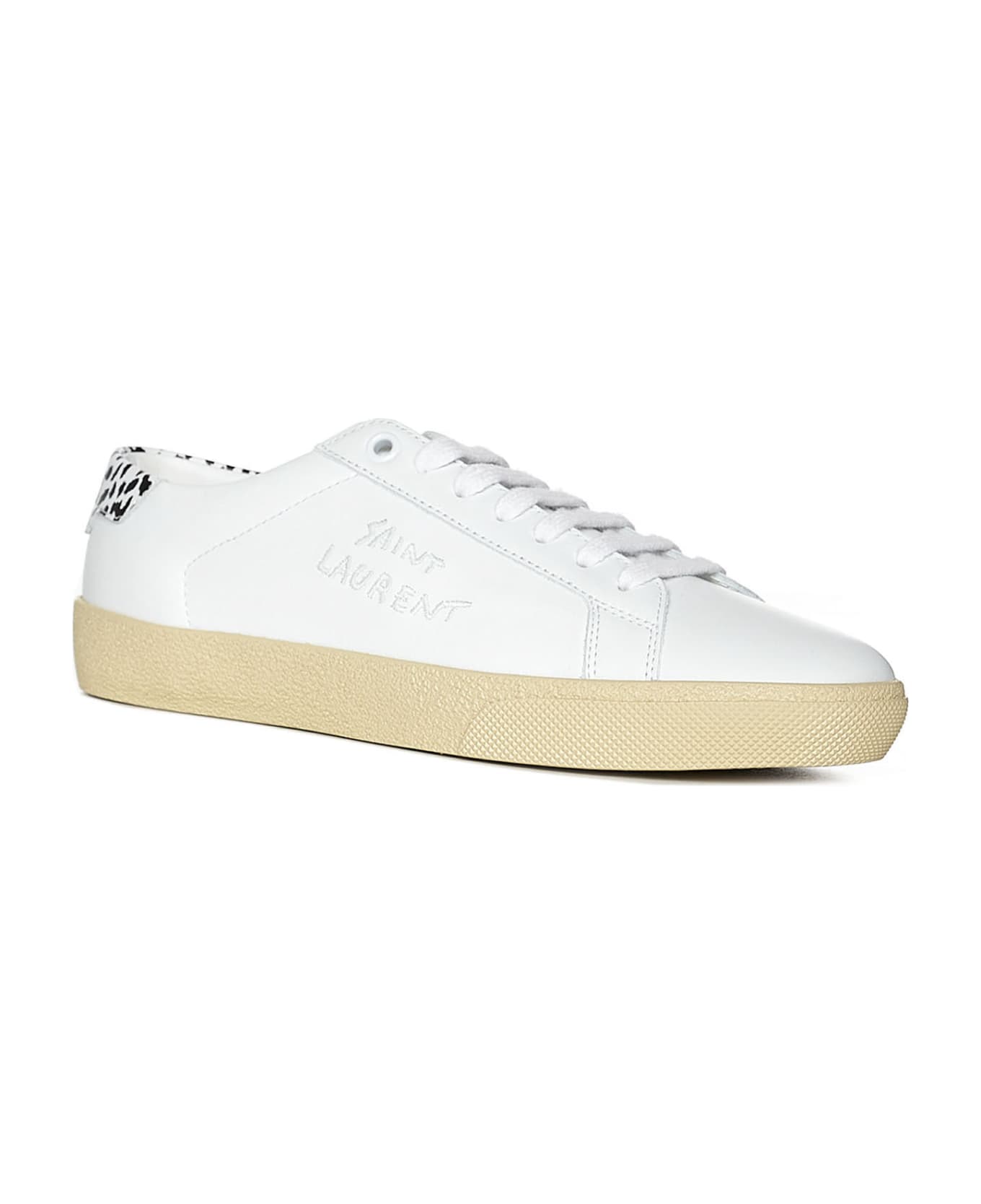 Saint Laurent Court Sl/06 Sneakers - White