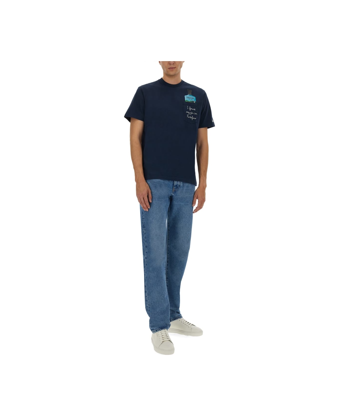 MC2 Saint Barth T-shirt "austin" - BLUE