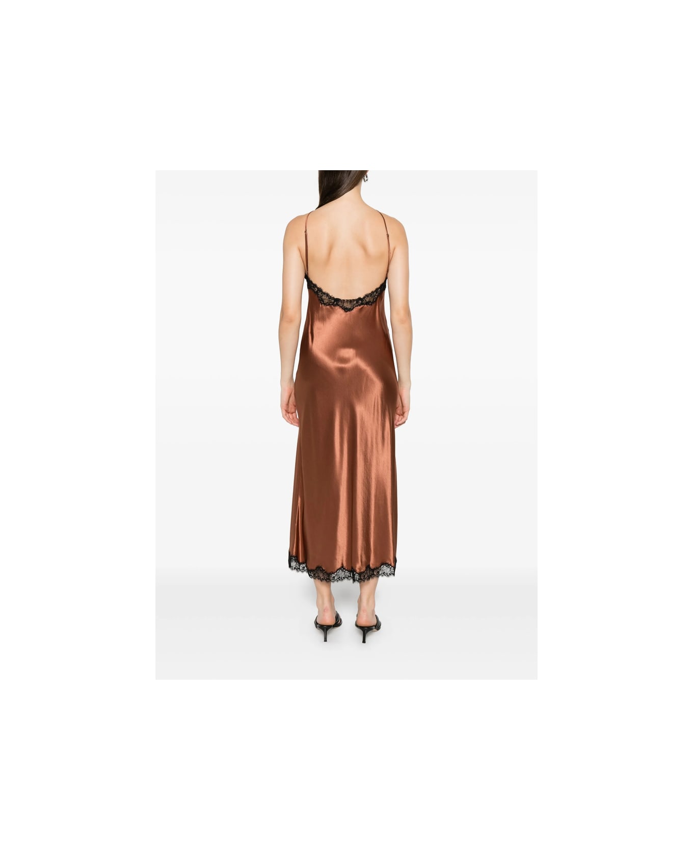 RIXO Dress - BROWN